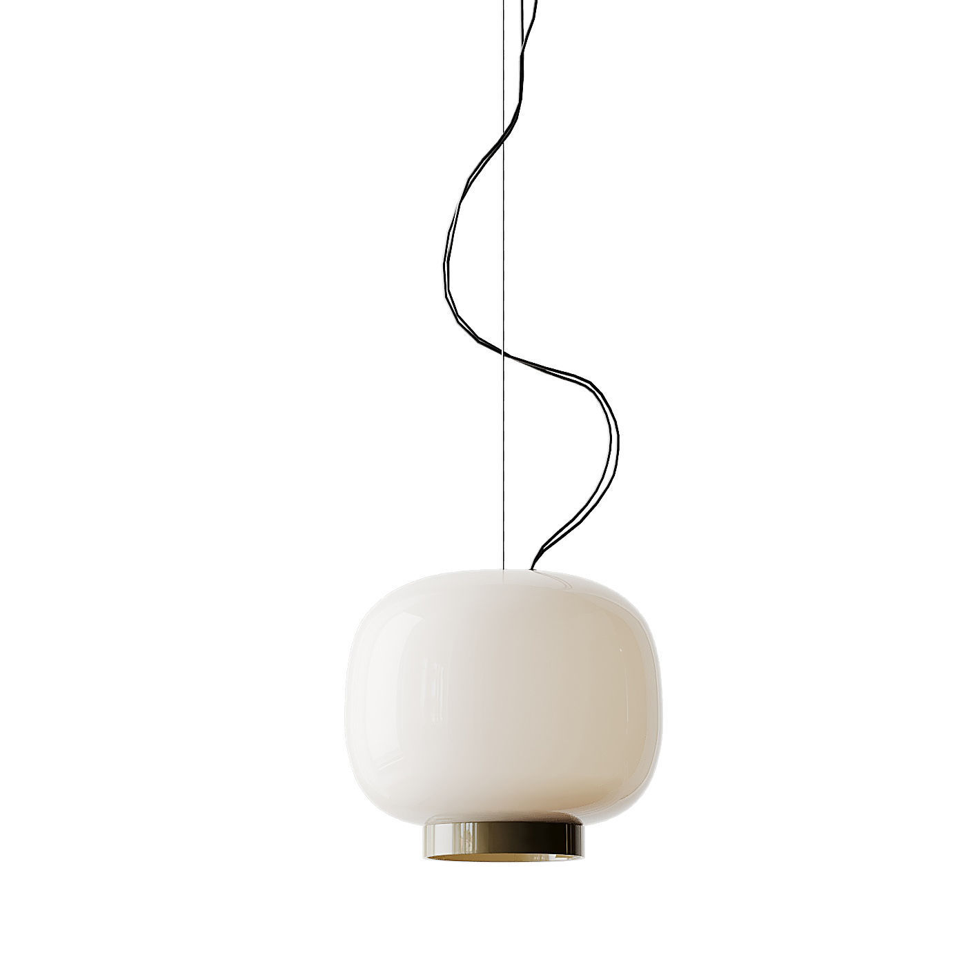 Chouchin Reverse 3 Suspension Lamp from Foscarini 3D model_2