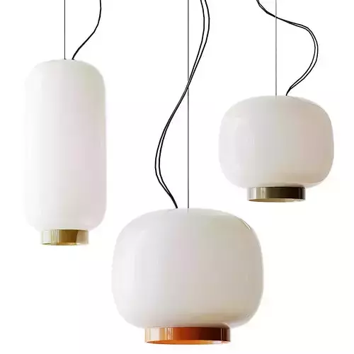 Chouchin Reverse 3 Suspension Lamp from Foscarini