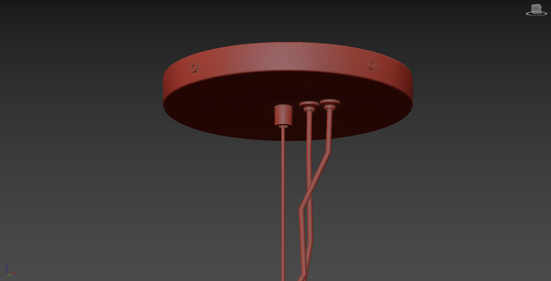 Chouchin Reverse 3 Suspension Lamp from Foscarini 3D model_9