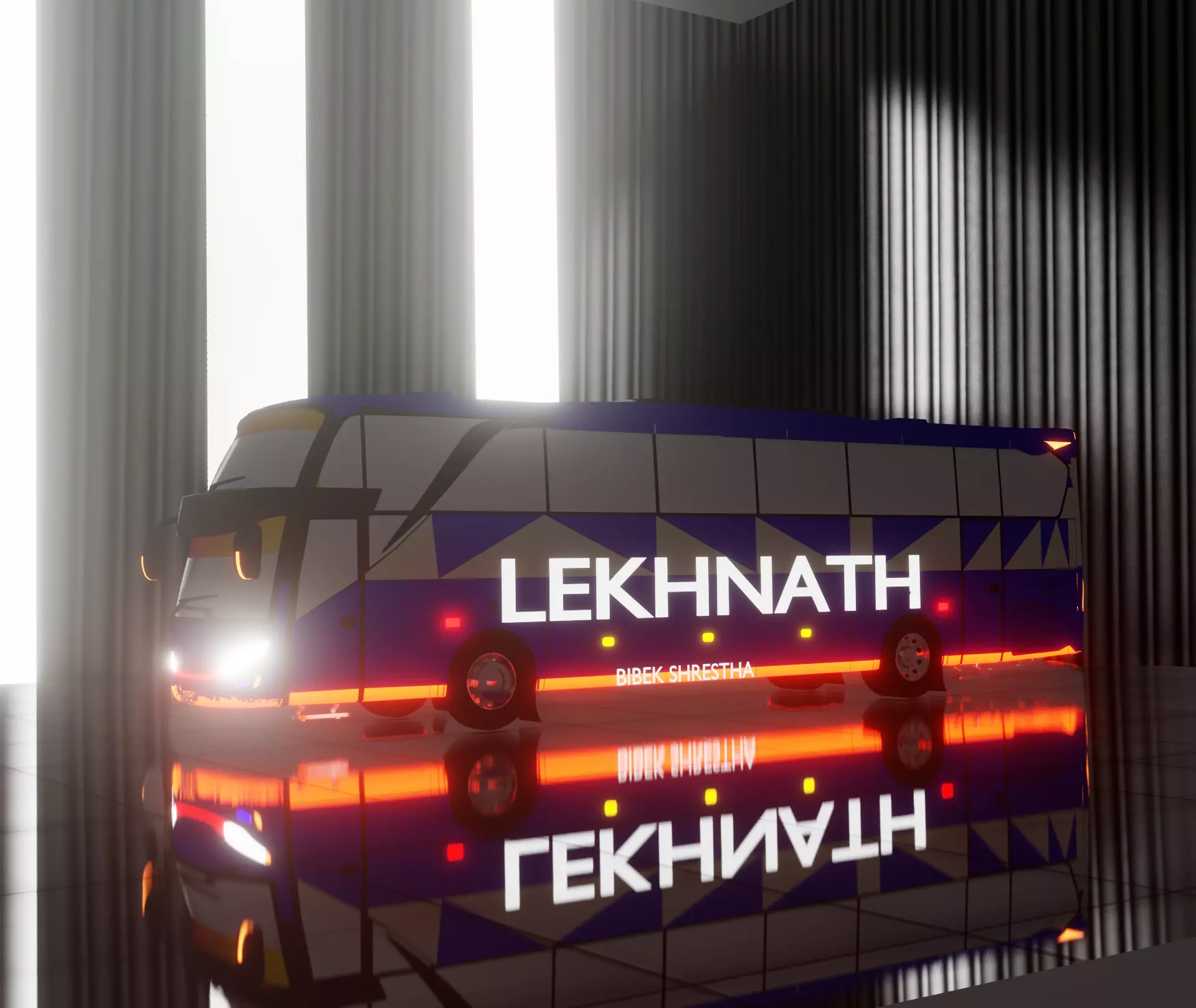 LEKHNTH Bus Modle Free 3D model