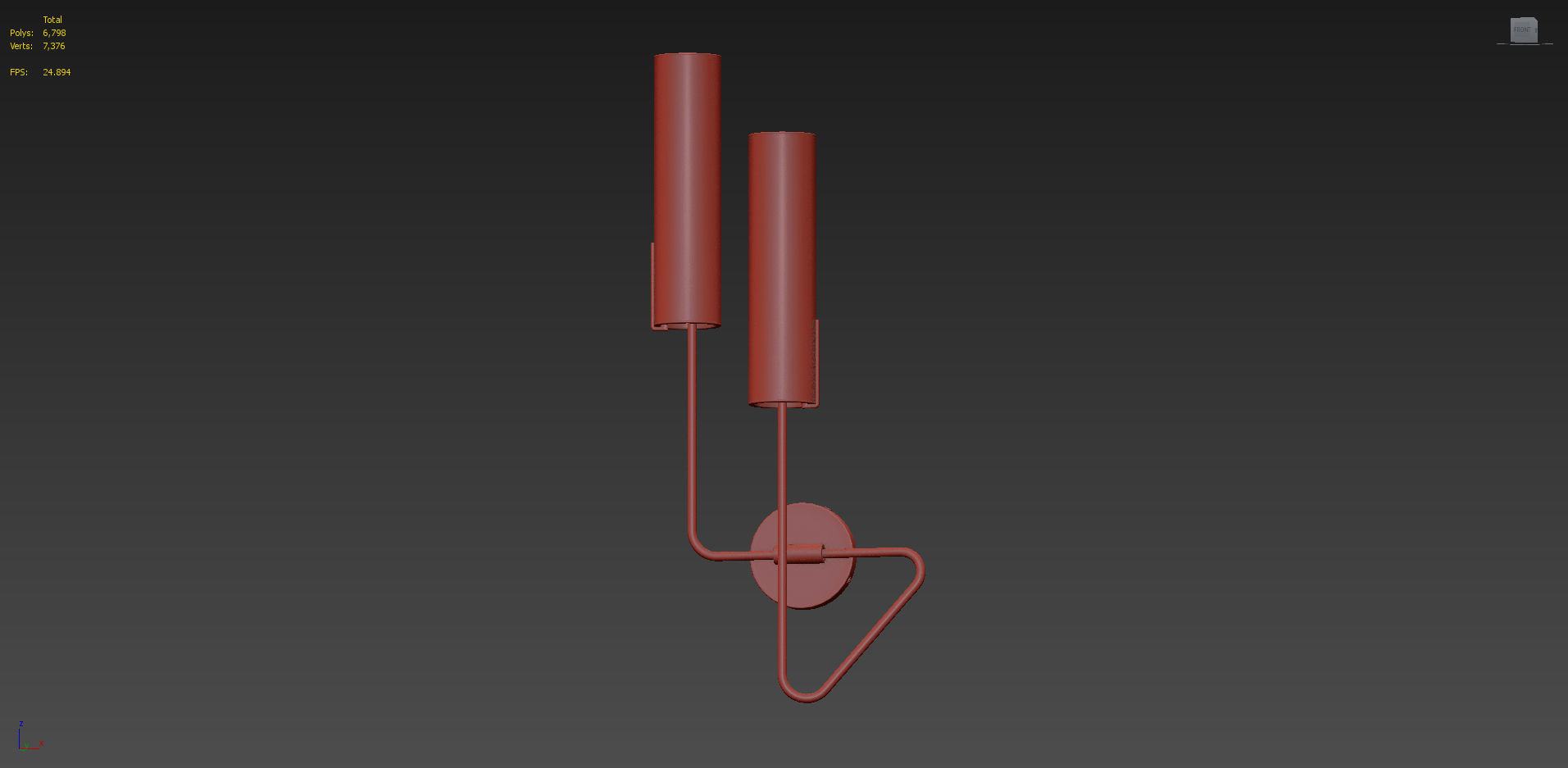 Continuum Collection Sconce Model 01 by AVRAM RUSU STUDIO 3D model_5
