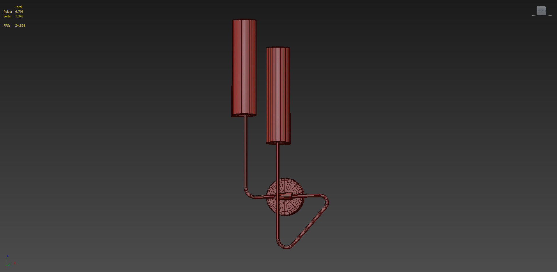 Continuum Collection Sconce Model 01 by AVRAM RUSU STUDIO 3D model_6