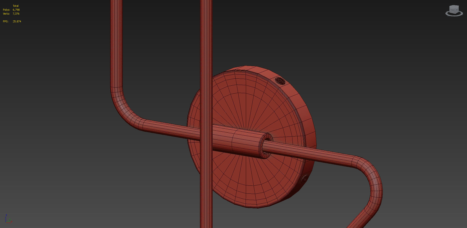 Continuum Collection Sconce Model 01 by AVRAM RUSU STUDIO 3D model_7