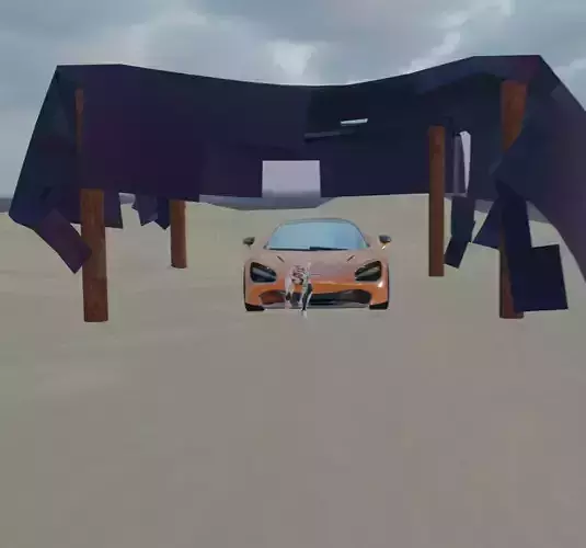 Car Film Free 3D model