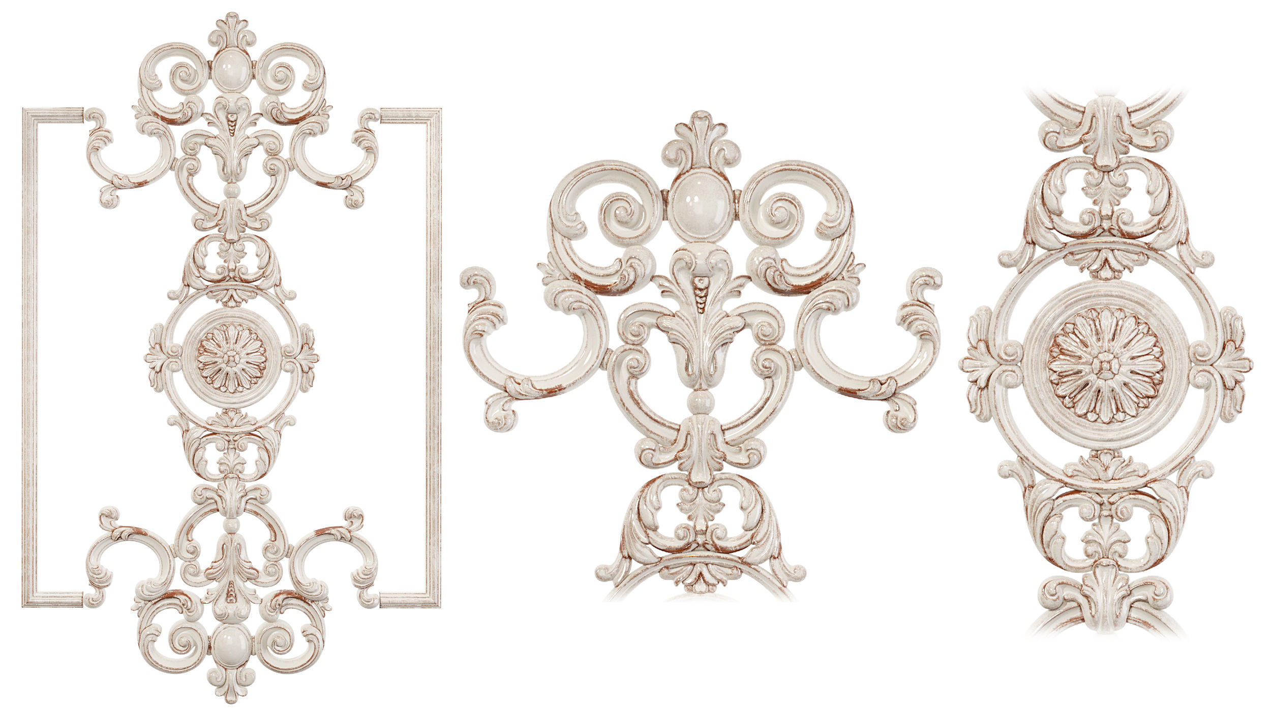 Classic carved 209 3D model_3