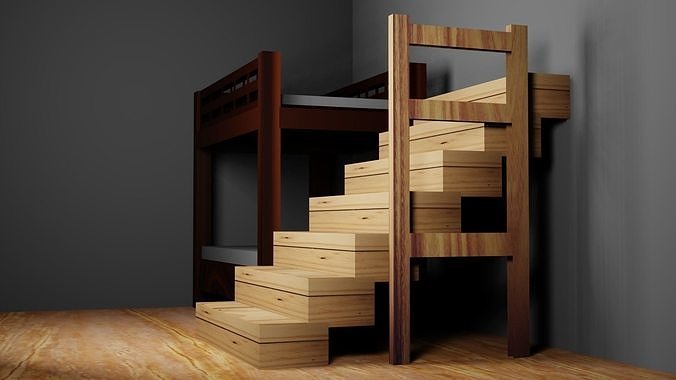 Double Bed 3D model