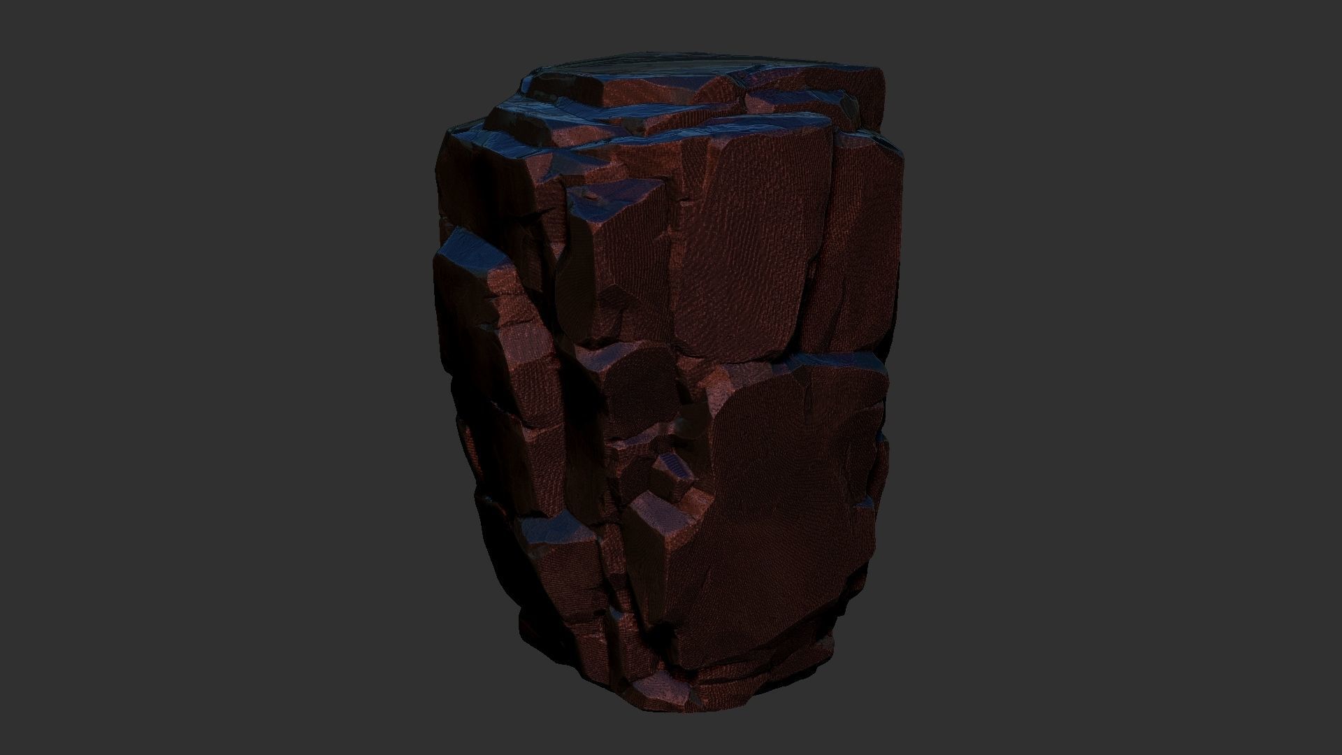 3D Mountain rock Zbrush sculpt 3D model_24