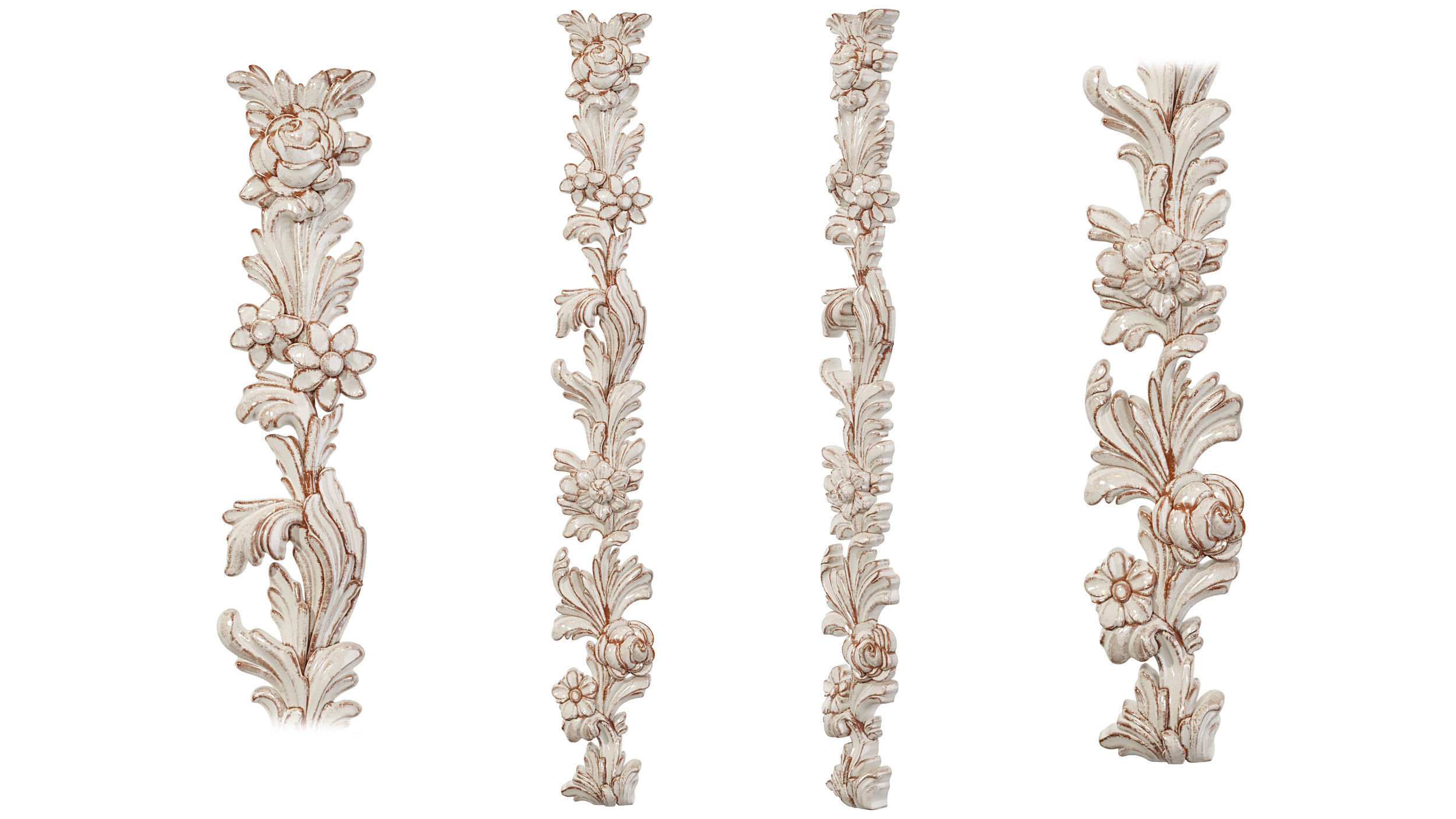 Classic carved 210 3D model_3