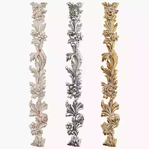 Classic carved 210 3D model