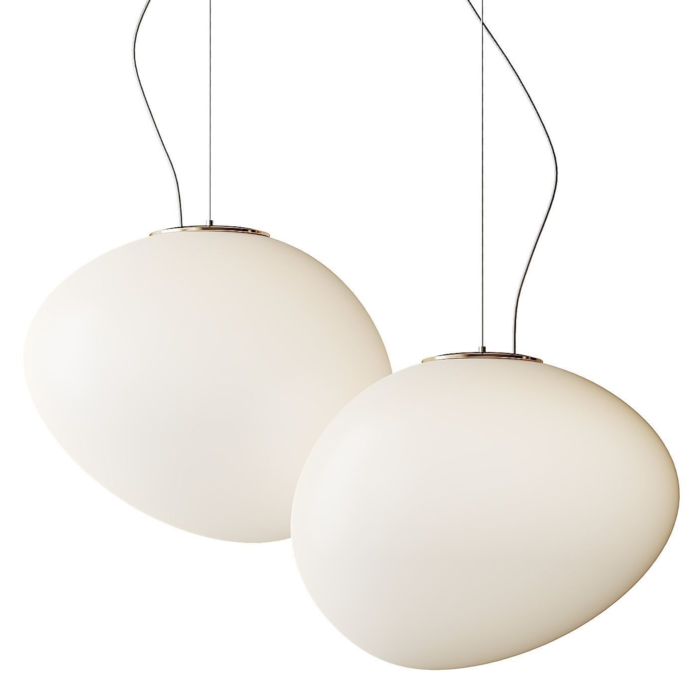 Gregg Pendant by Ludovica Roberto Mini Small Medium Large 3D model_2