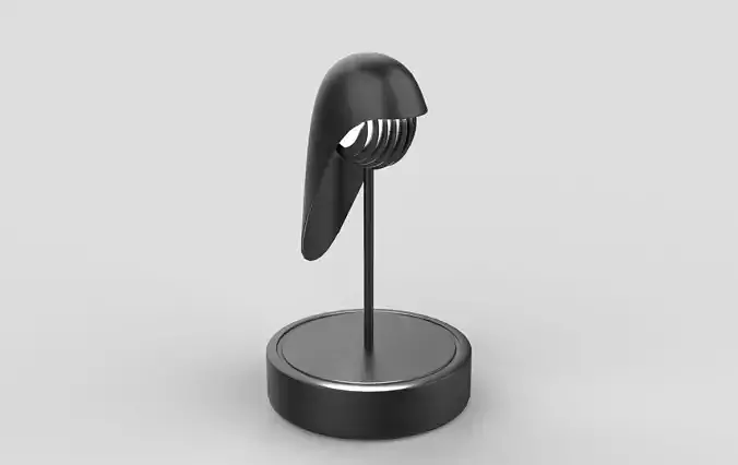 b light Low-poly 3D model