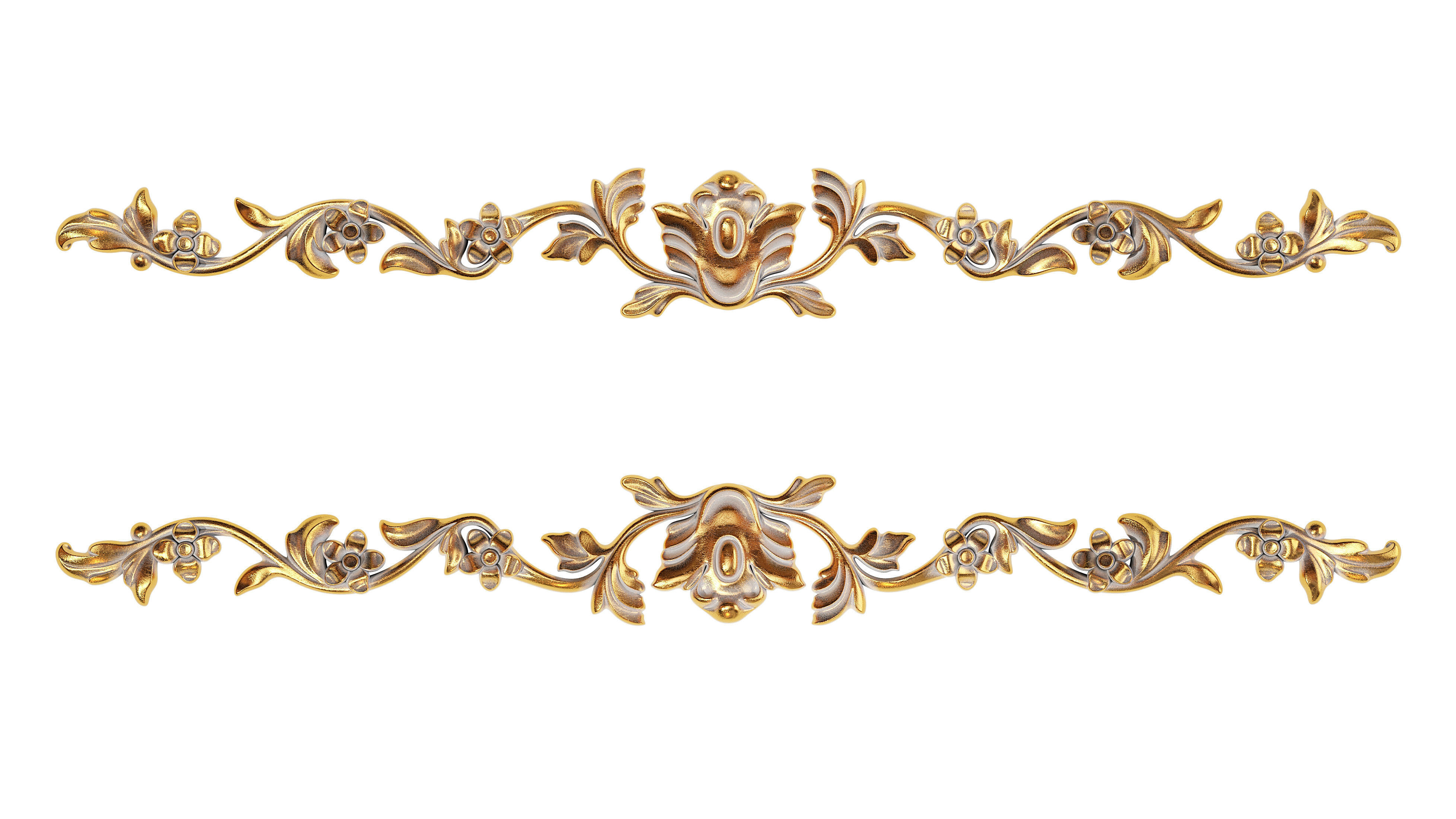 Classic carved 214 3D model_1