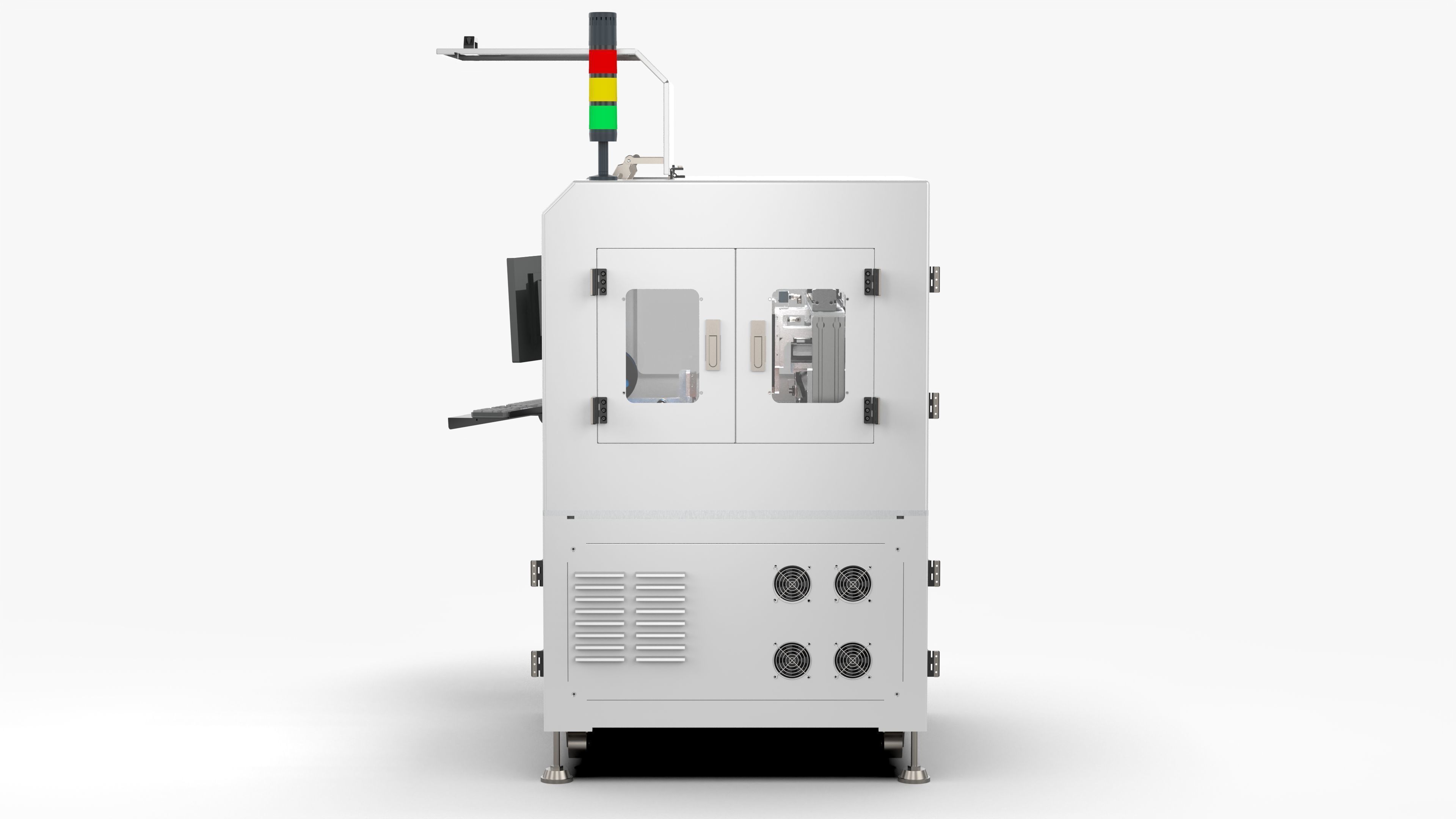 Automatic Peeling Film Machine 3D model_8