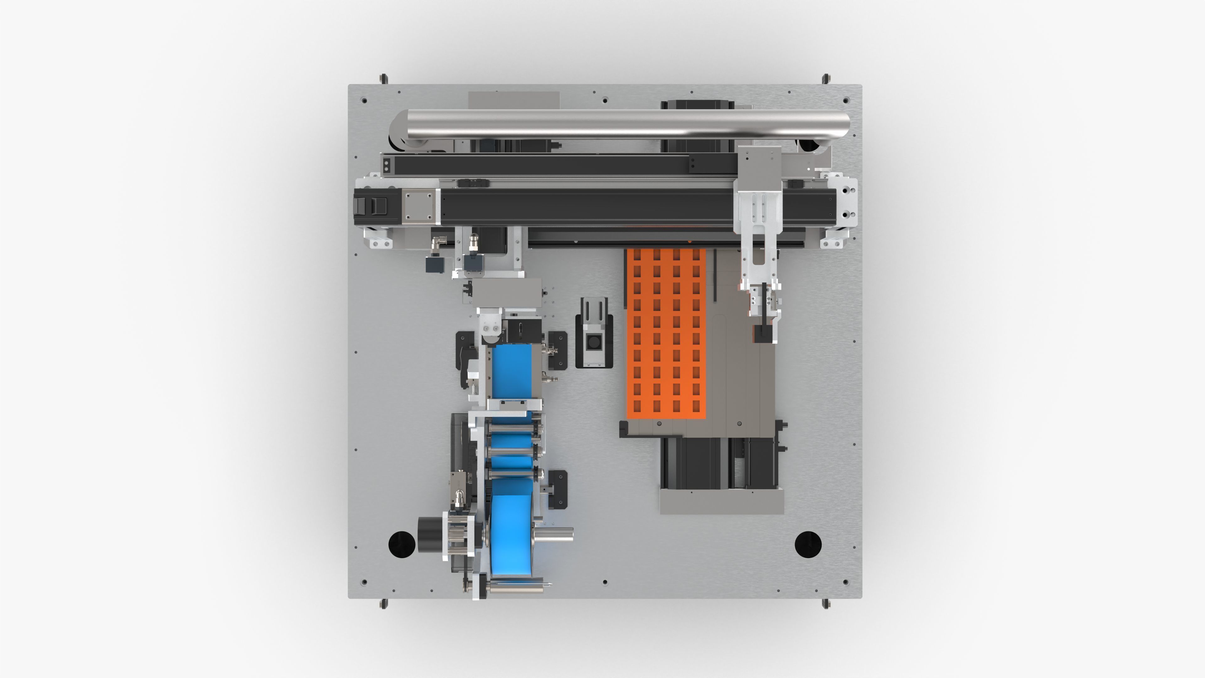 Automatic Peeling Film Machine 3D model_17