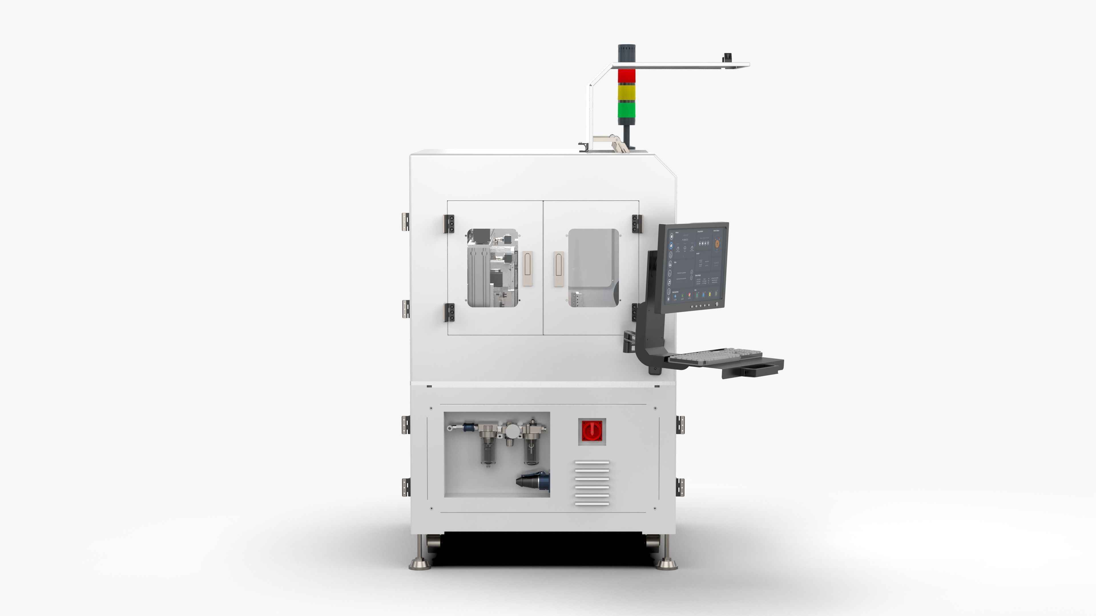 Automatic Peeling Film Machine 3D model_6