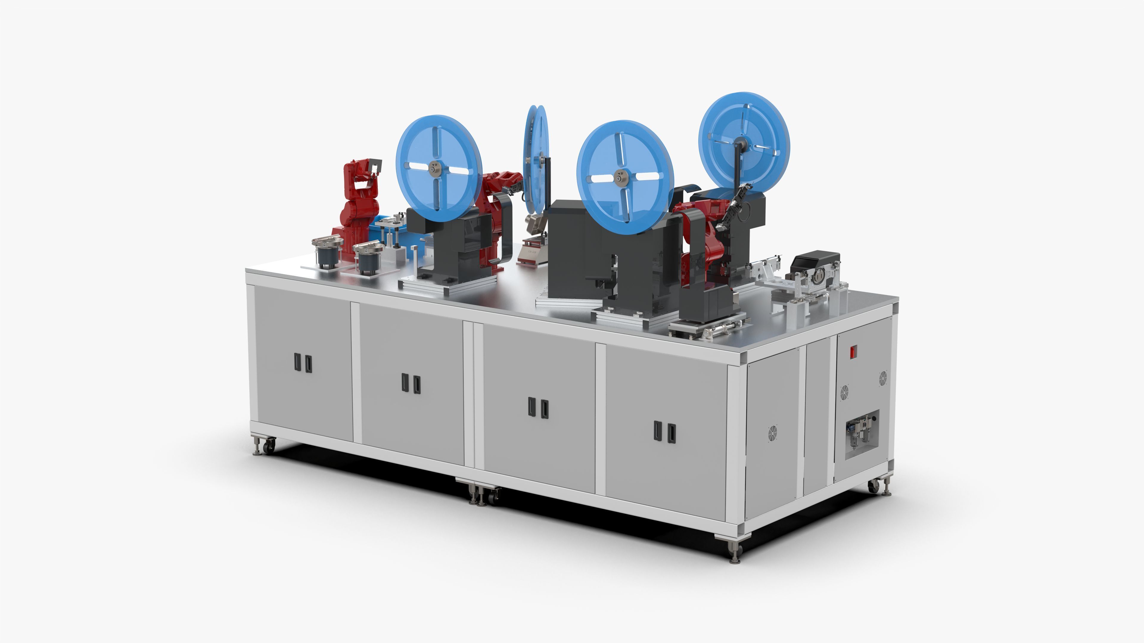 Automatic Wire Processing Machine 3D model_22