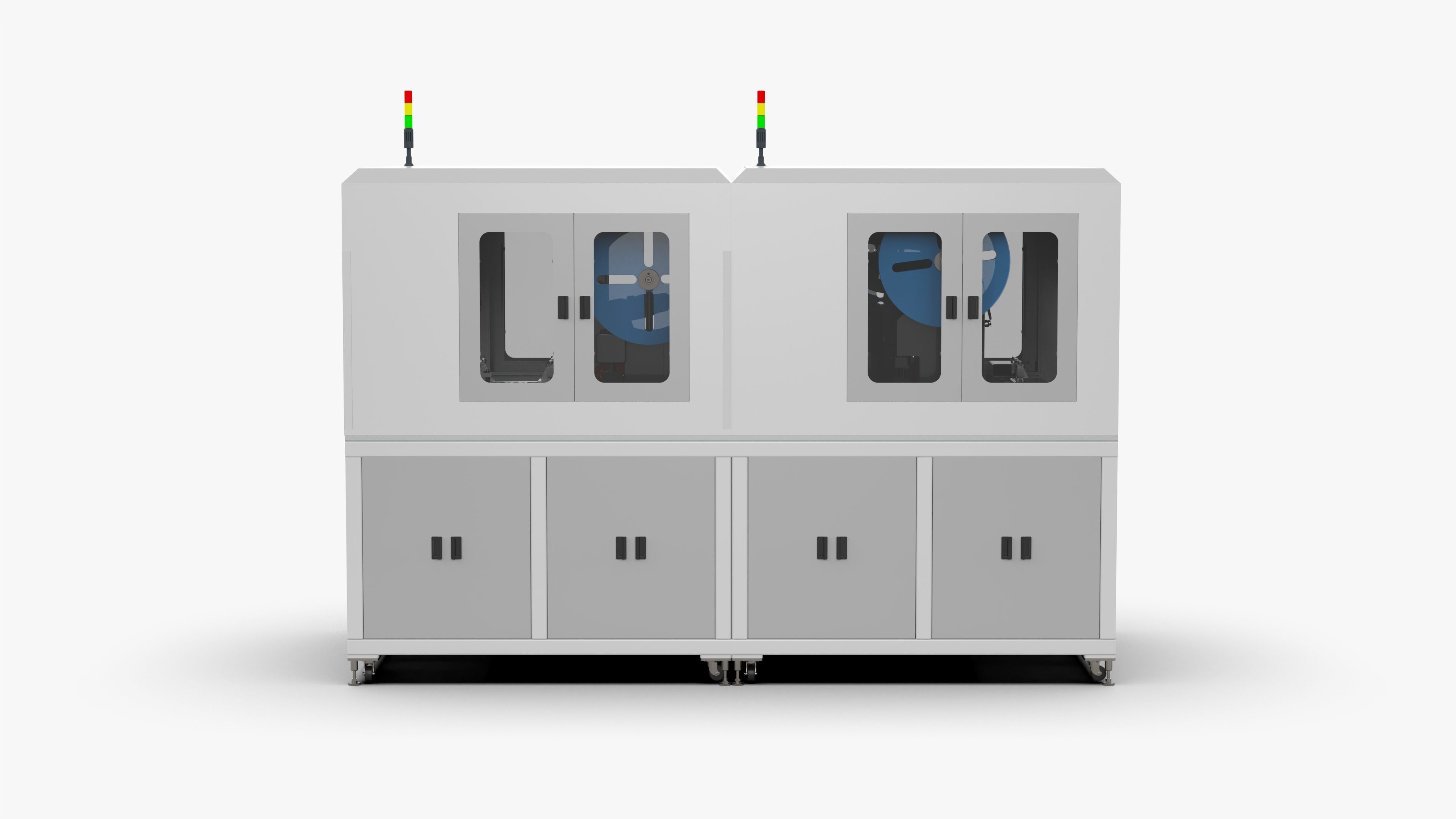 Automatic Wire Processing Machine 3D model_6