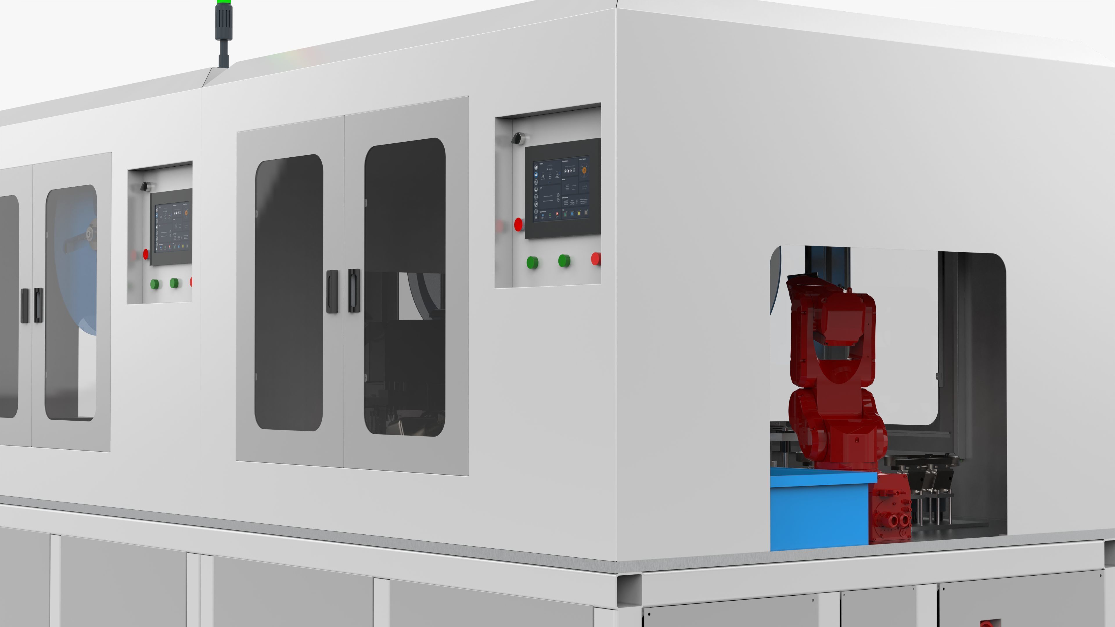 Automatic Wire Processing Machine 3D model_11