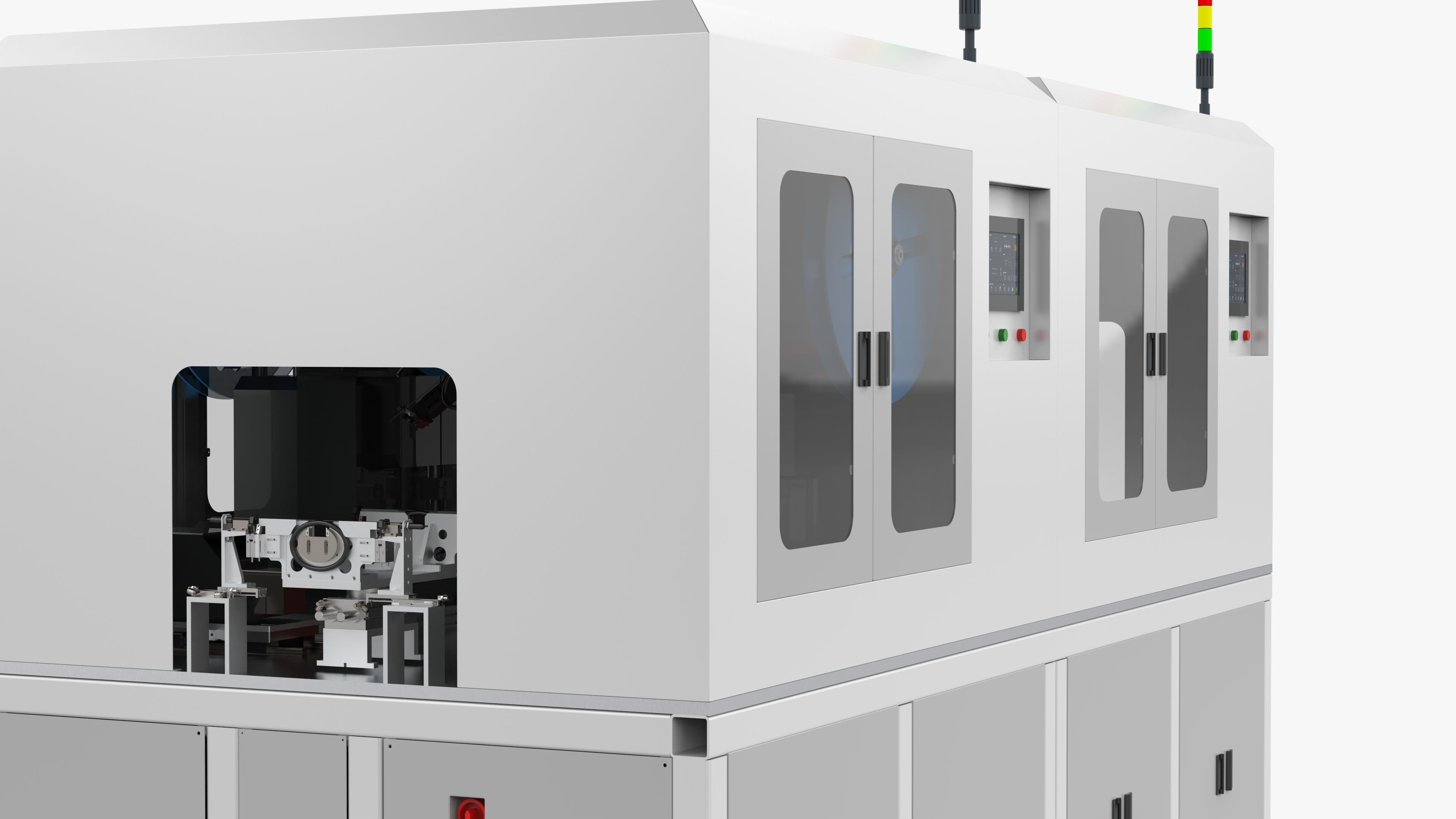 Automatic Wire Processing Machine 3D model_10