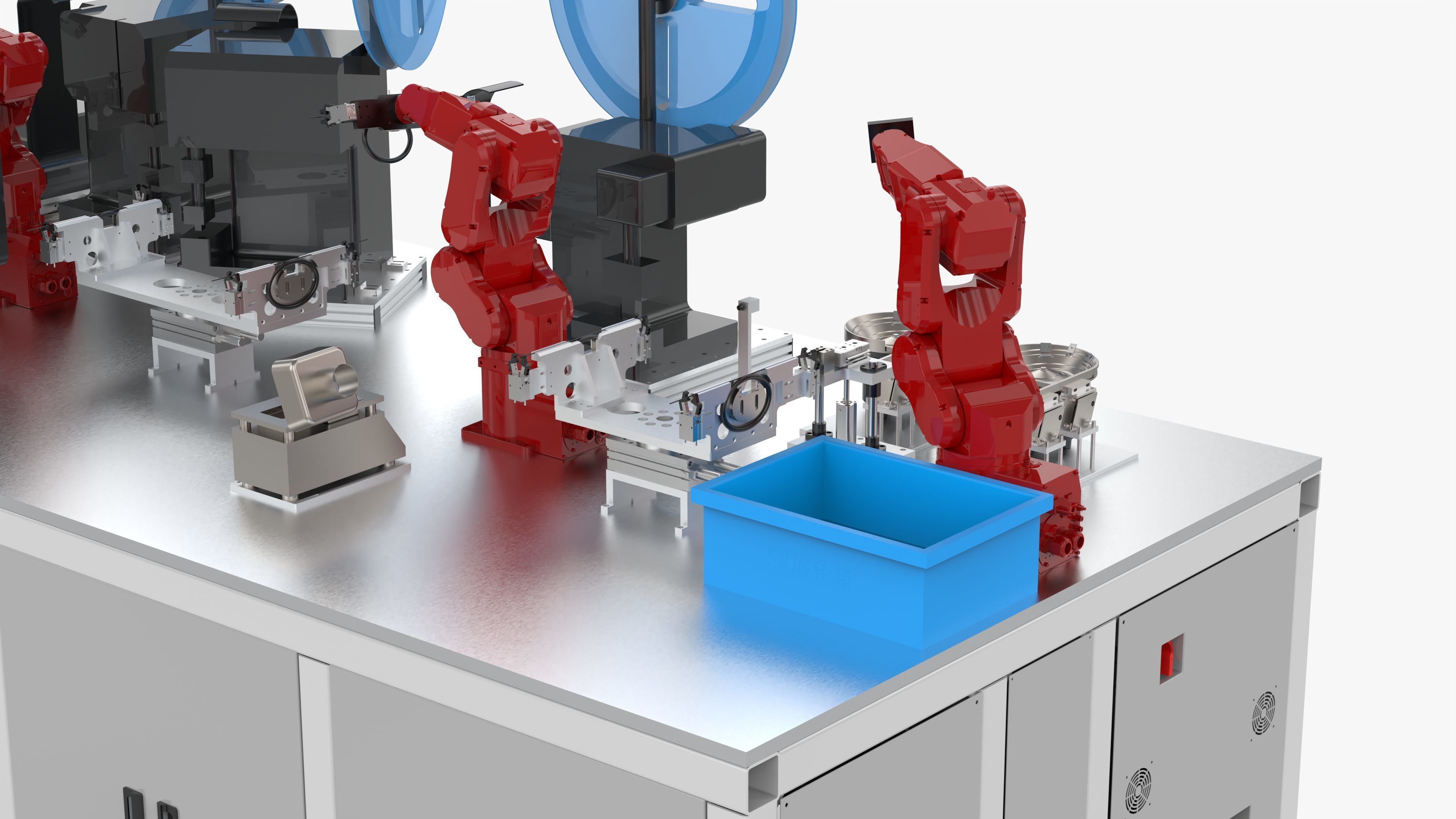 Automatic Wire Processing Machine 3D model_23