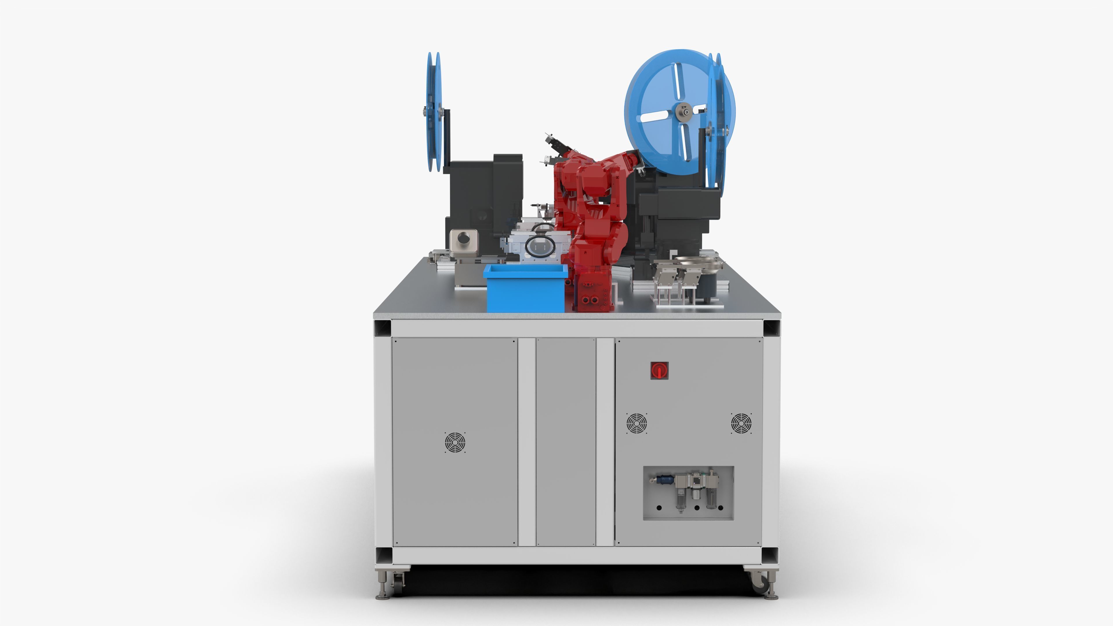 Automatic Wire Processing Machine 3D model_14