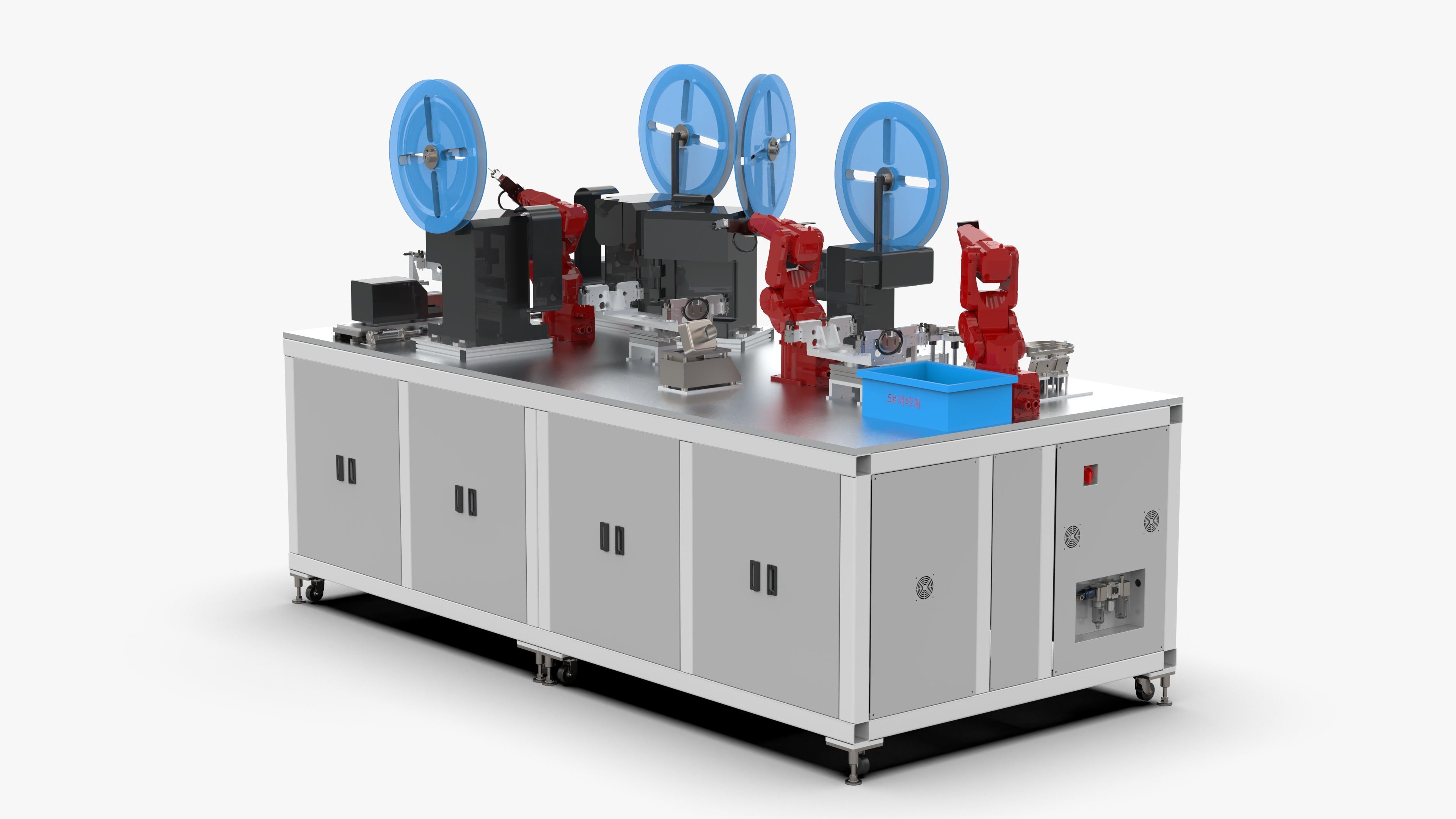 Automatic Wire Processing Machine 3D model_20