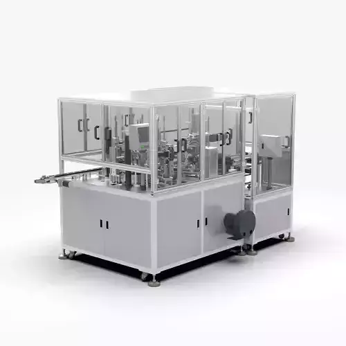 Automatic Micro Rotor Motor Processing and Assembly Machine 3D model