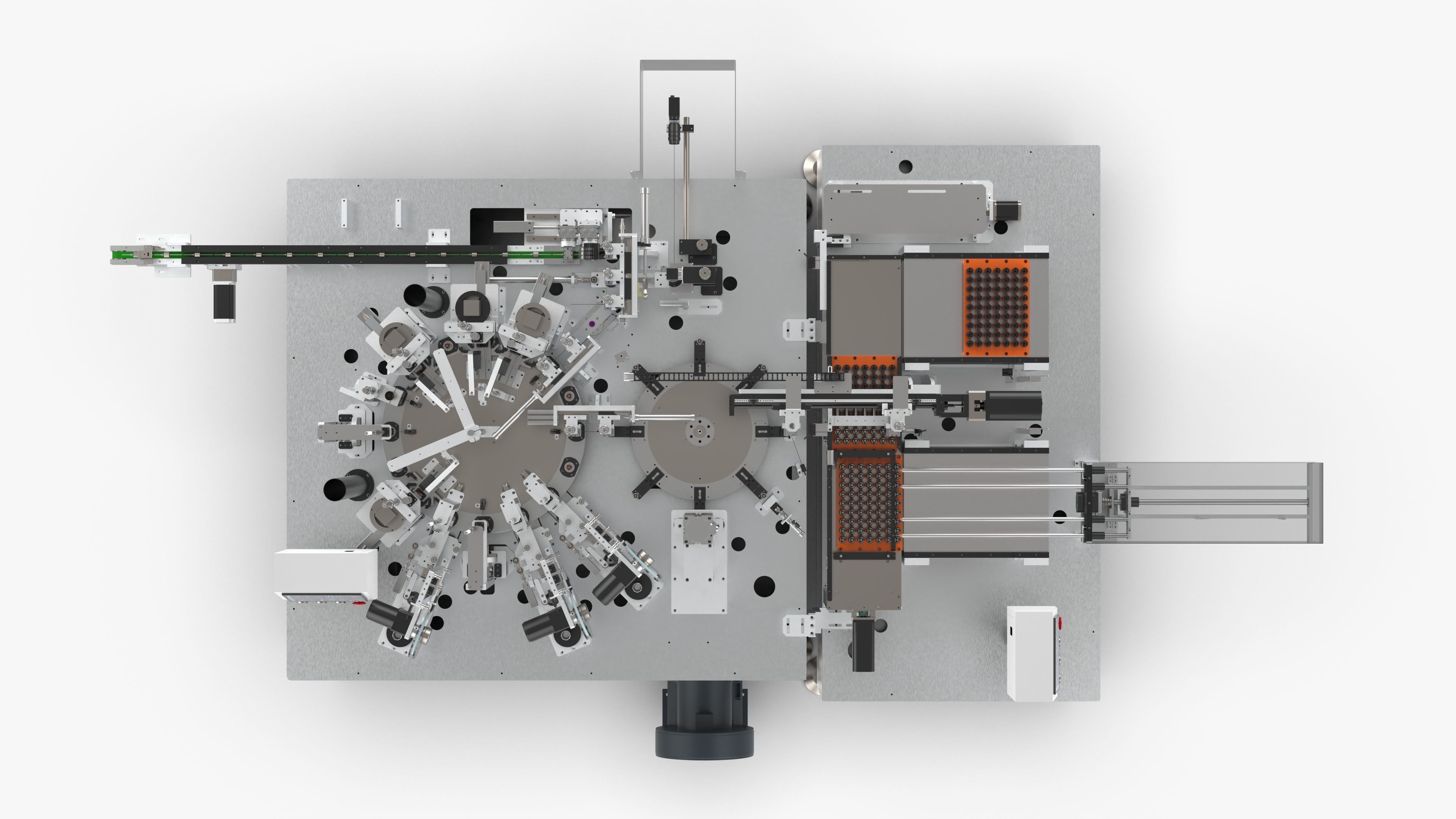 Automatic Micro Rotor Motor Processing and Assembly Machine 3D model_17