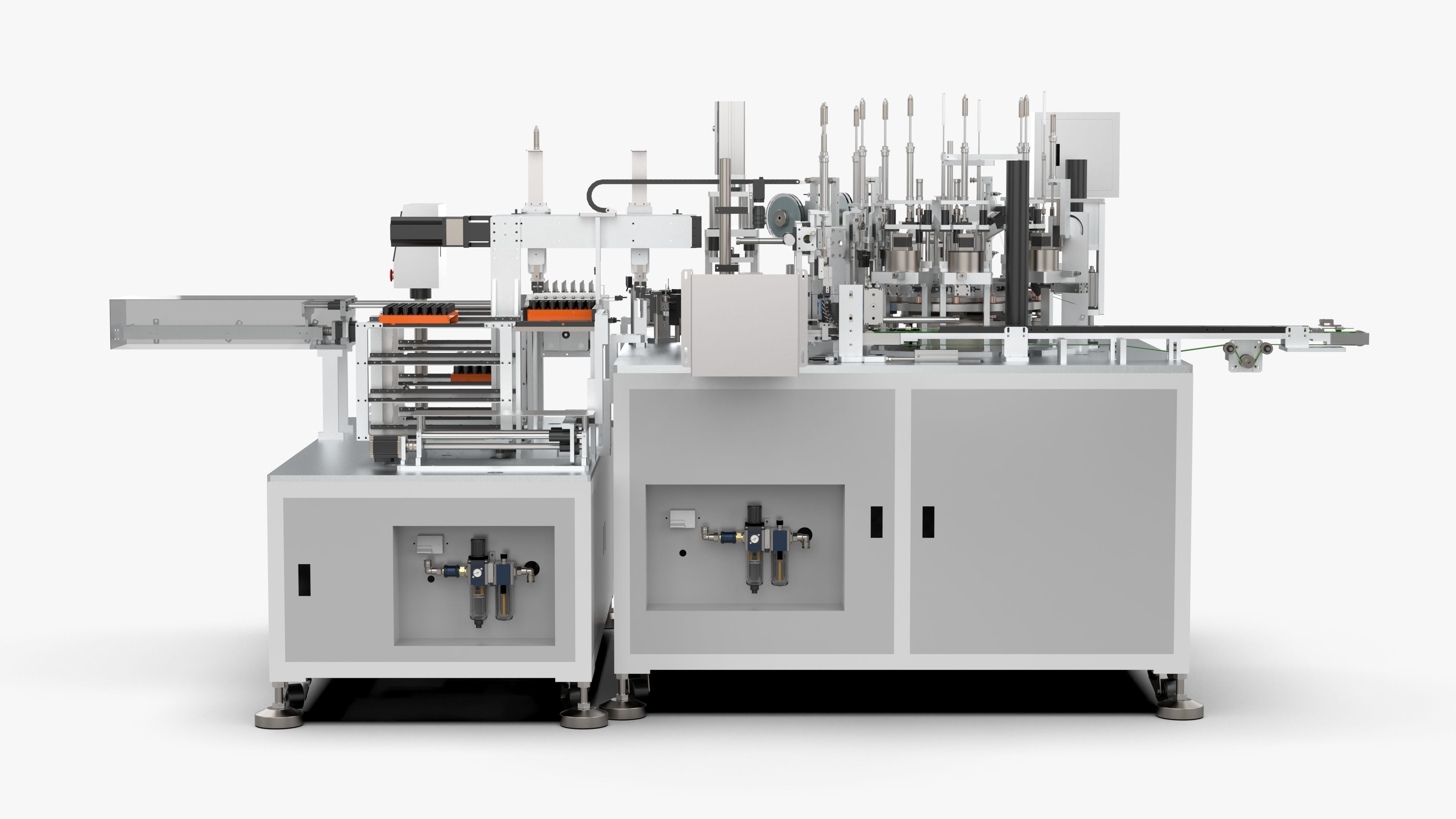 Automatic Micro Rotor Motor Processing and Assembly Machine 3D model_16