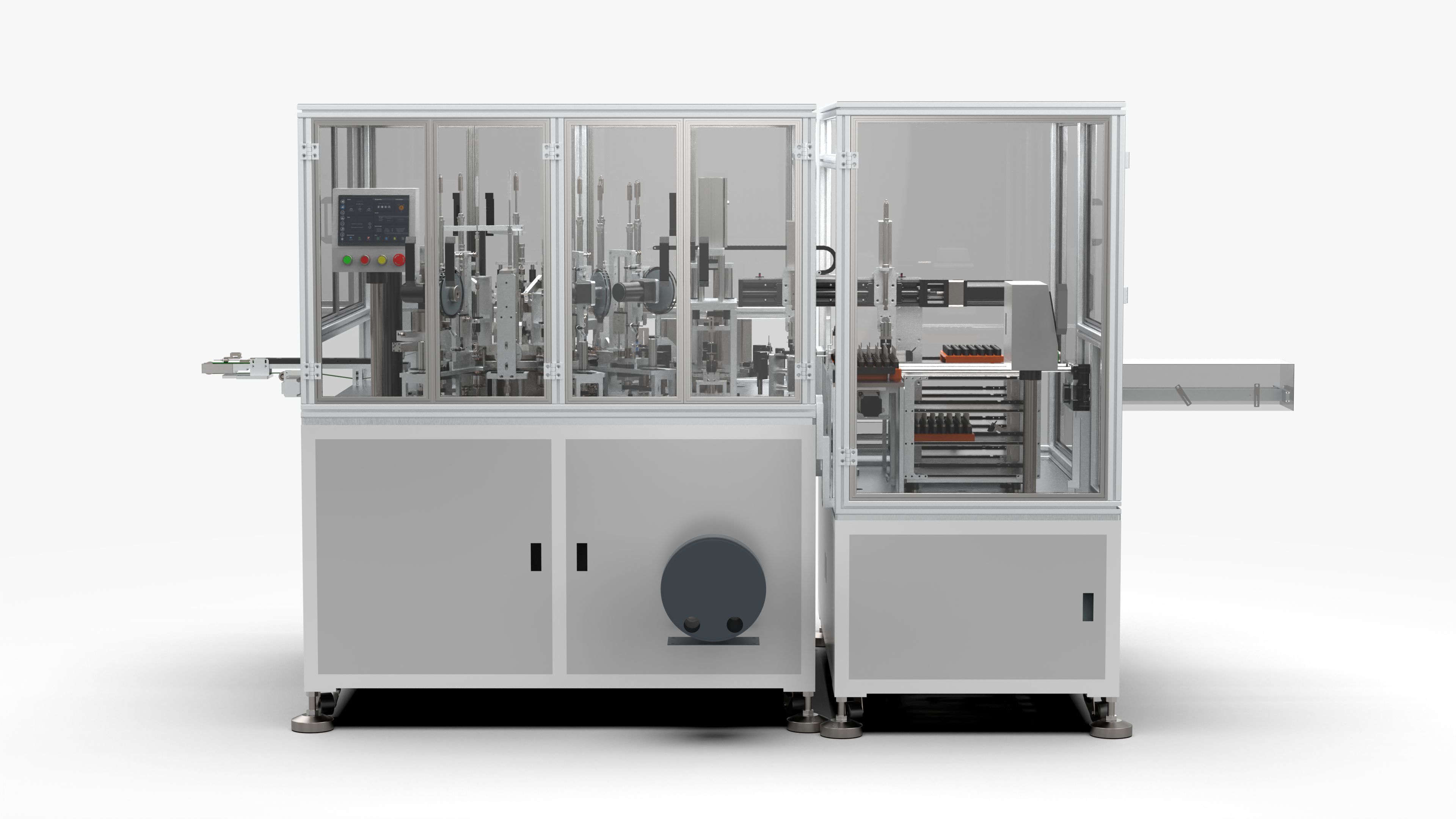 Automatic Micro Rotor Motor Processing and Assembly Machine 3D model_4