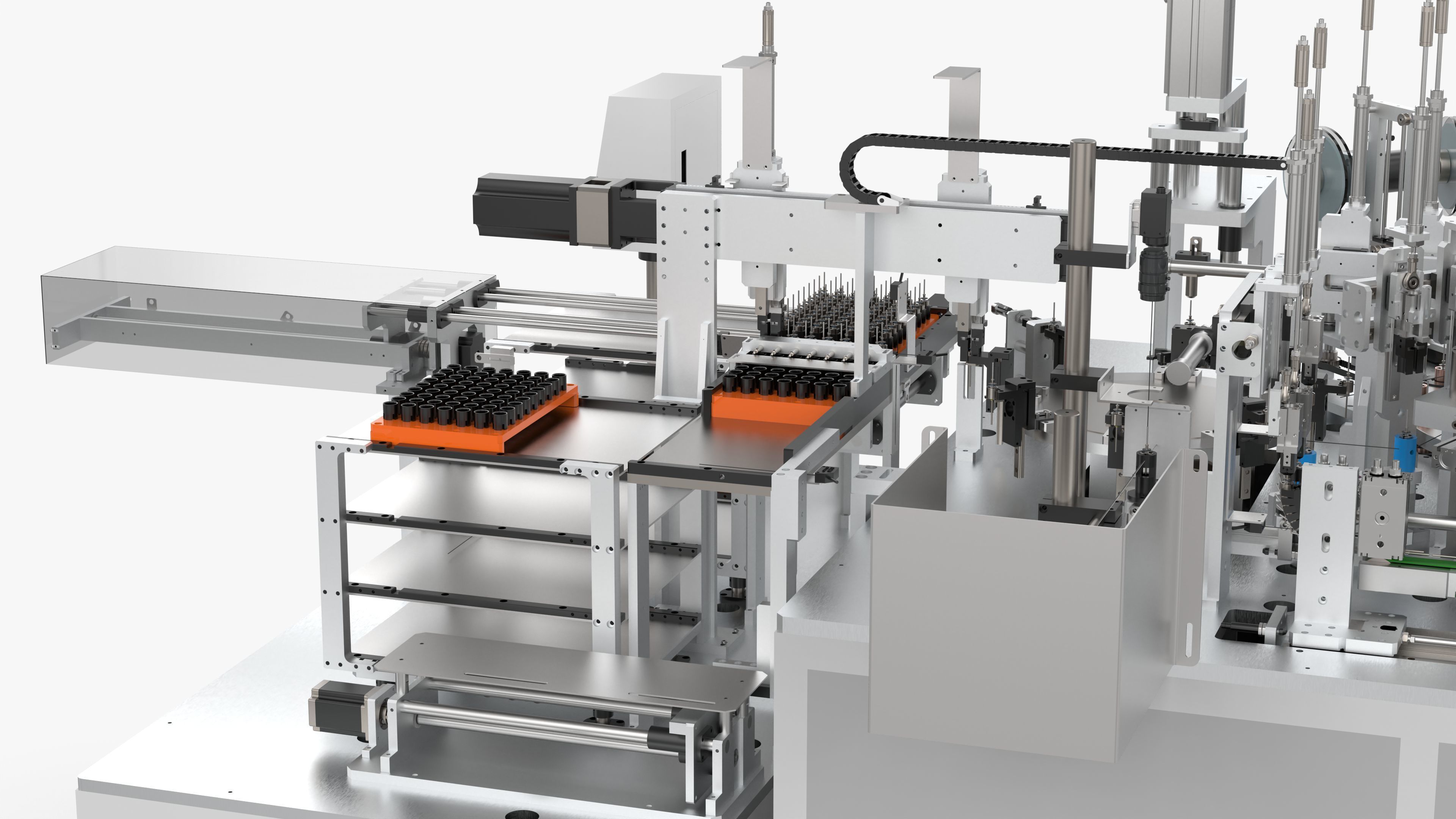 Automatic Micro Rotor Motor Processing and Assembly Machine 3D model_22