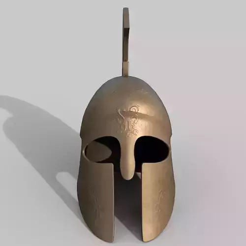 Greek helmet