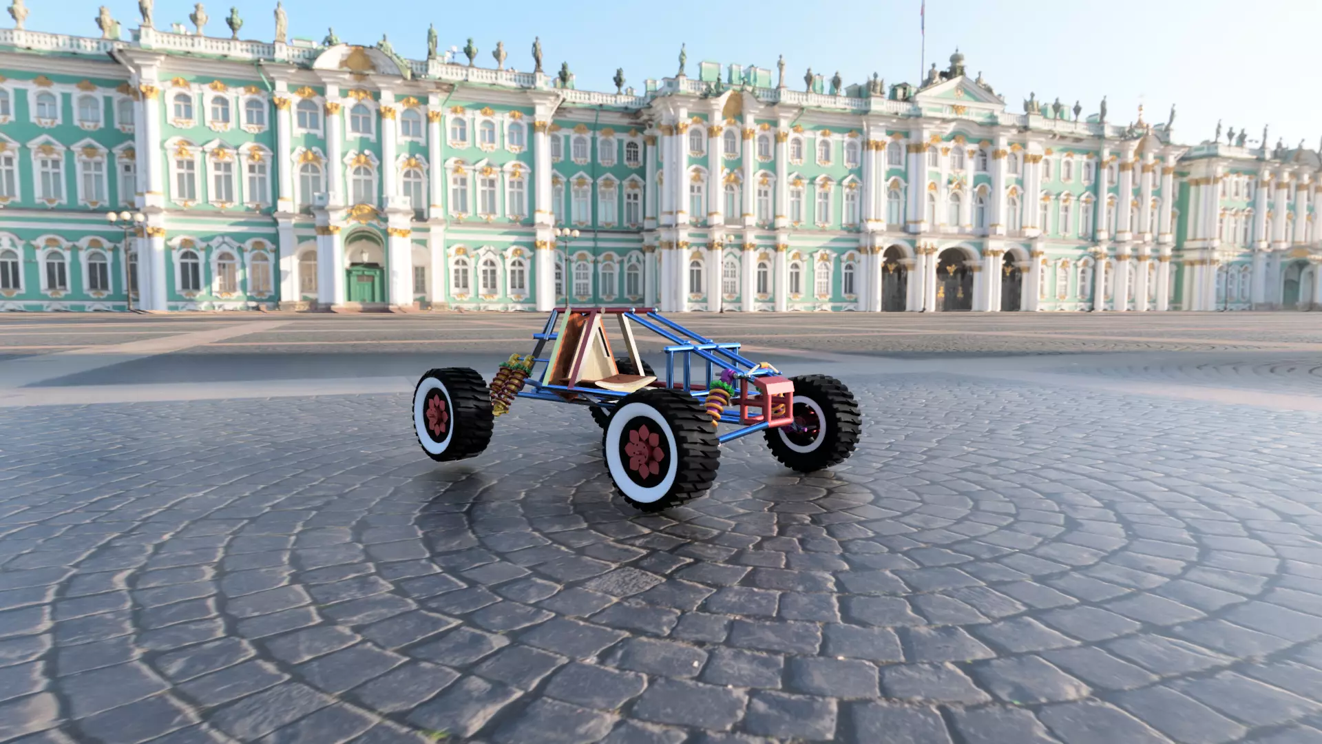 Buggy Model 3D print model_0