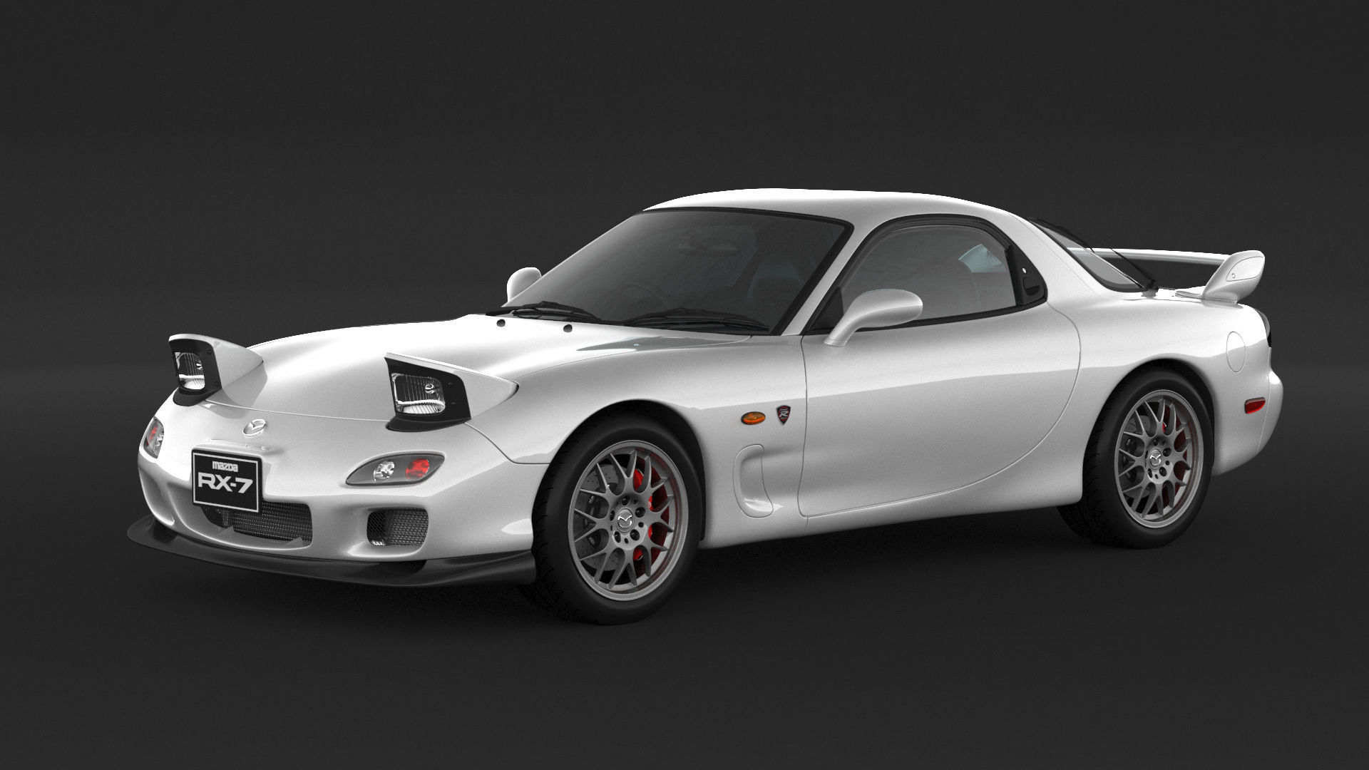 Mazda RX-7 Spirit R 3D model_1
