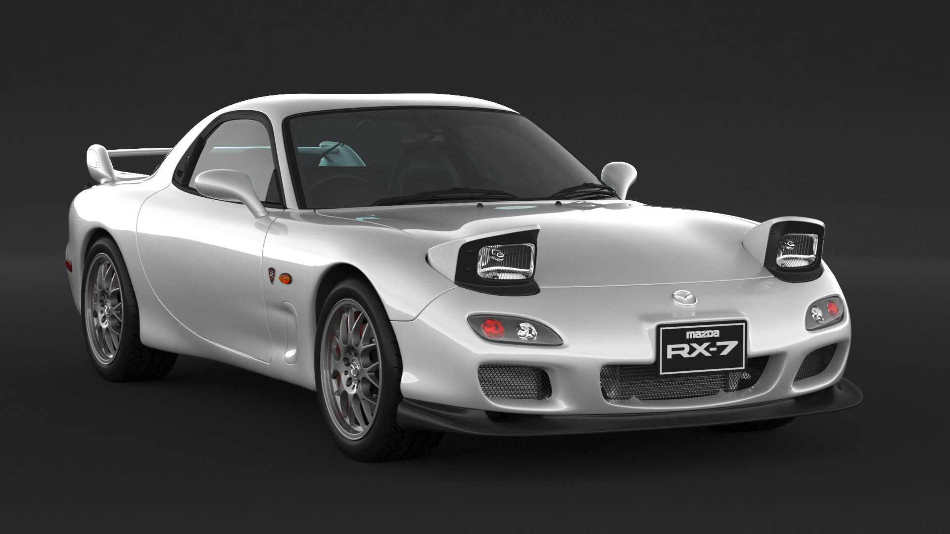 Mazda RX-7 Spirit R 3D model_4