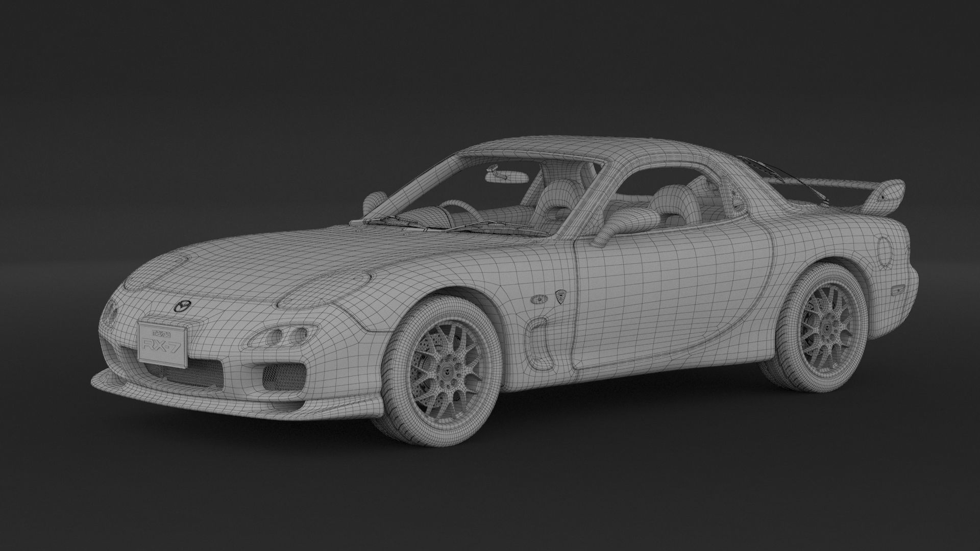 Mazda RX-7 Spirit R 3D model_10