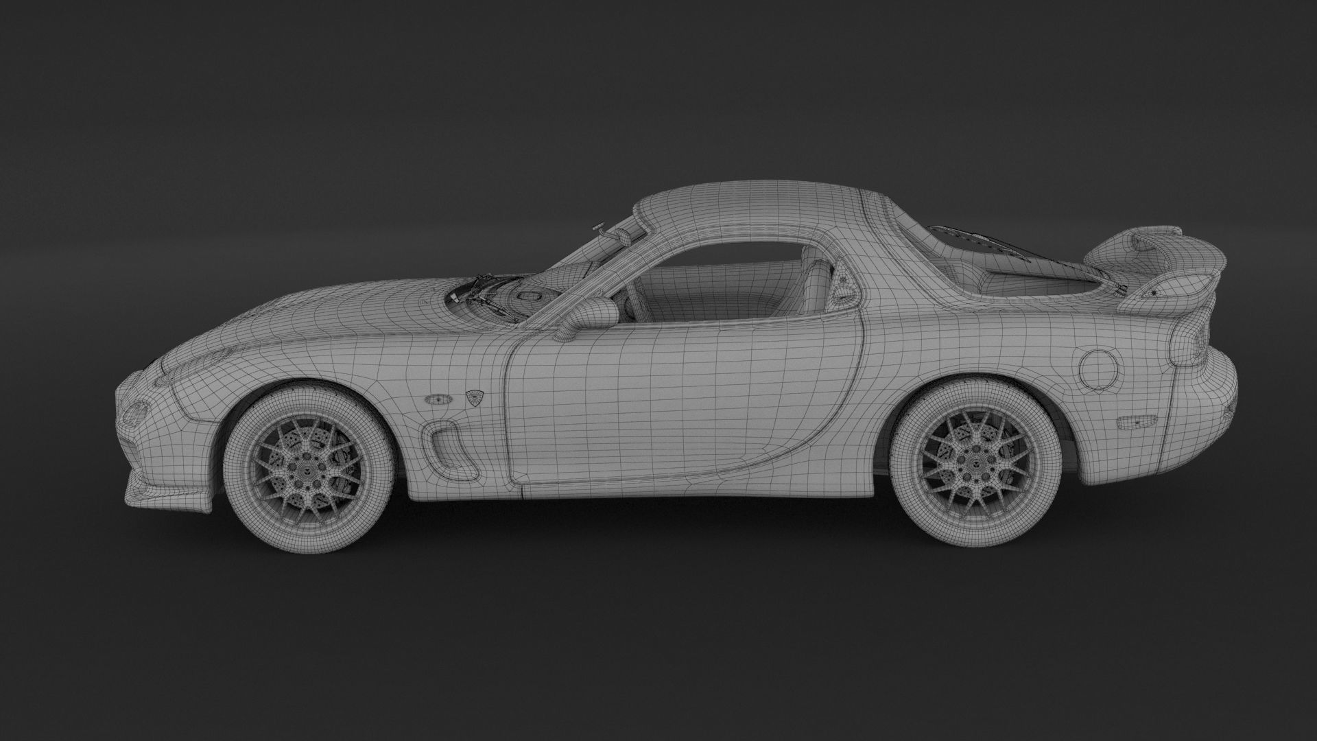Mazda RX-7 Spirit R 3D model_12