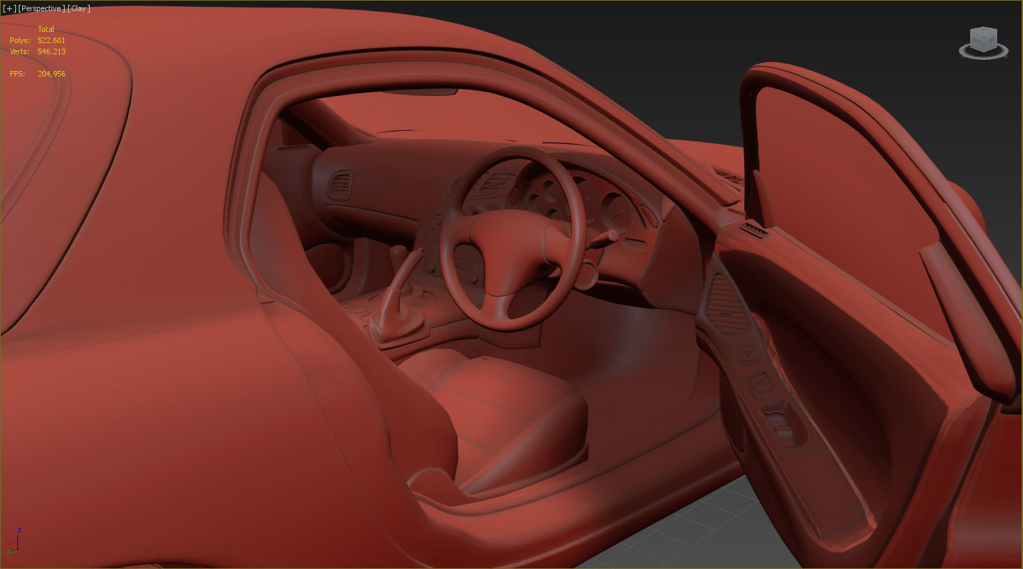 Mazda RX-7 Spirit R 3D model_13