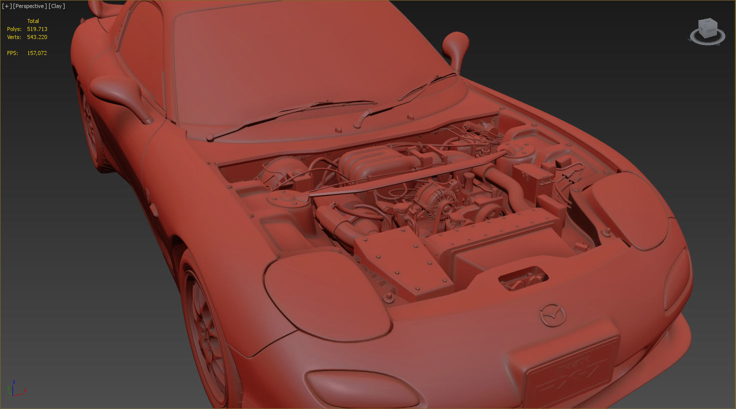 Mazda RX-7 Spirit R 3D model_15