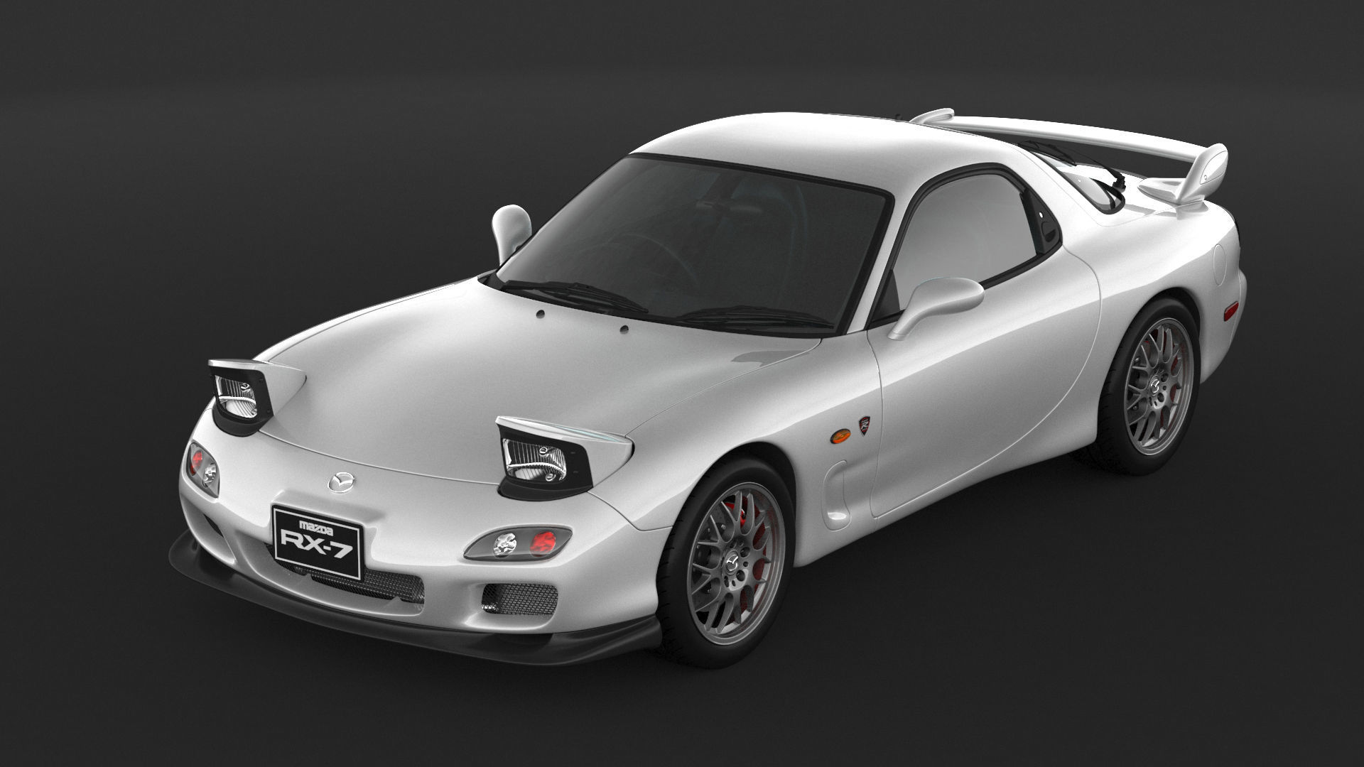 Mazda RX-7 Spirit R 3D model_8