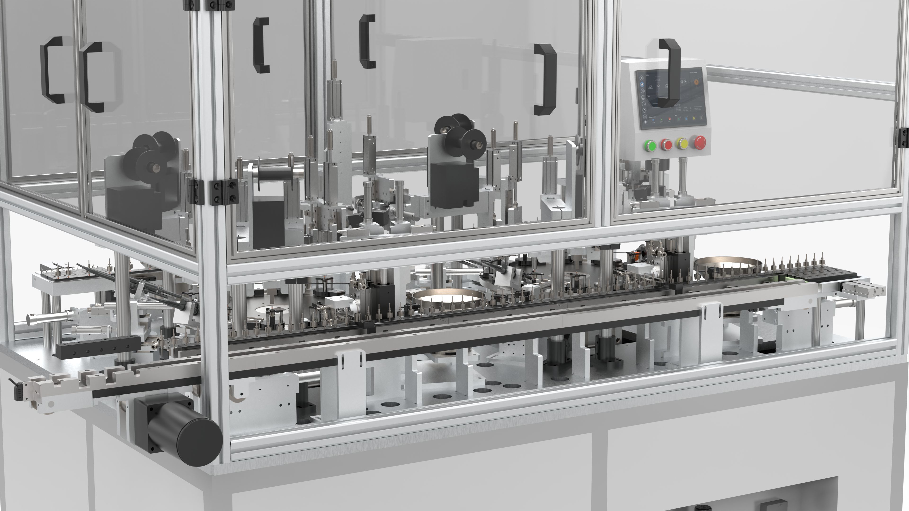 Automatic Pressure Sensitive Ring Machine 3D model_17