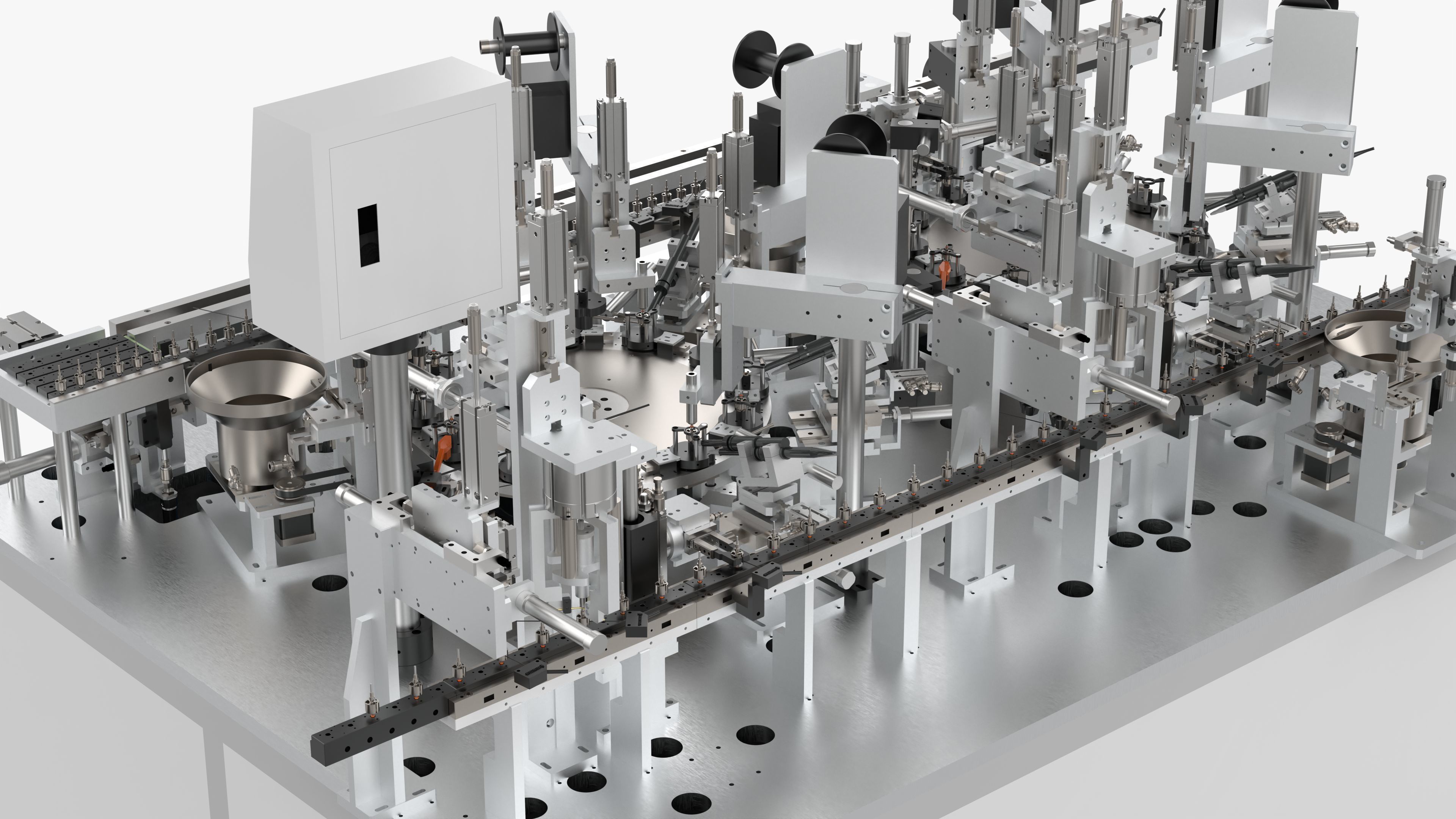 Automatic Pressure Sensitive Ring Machine 3D model_16