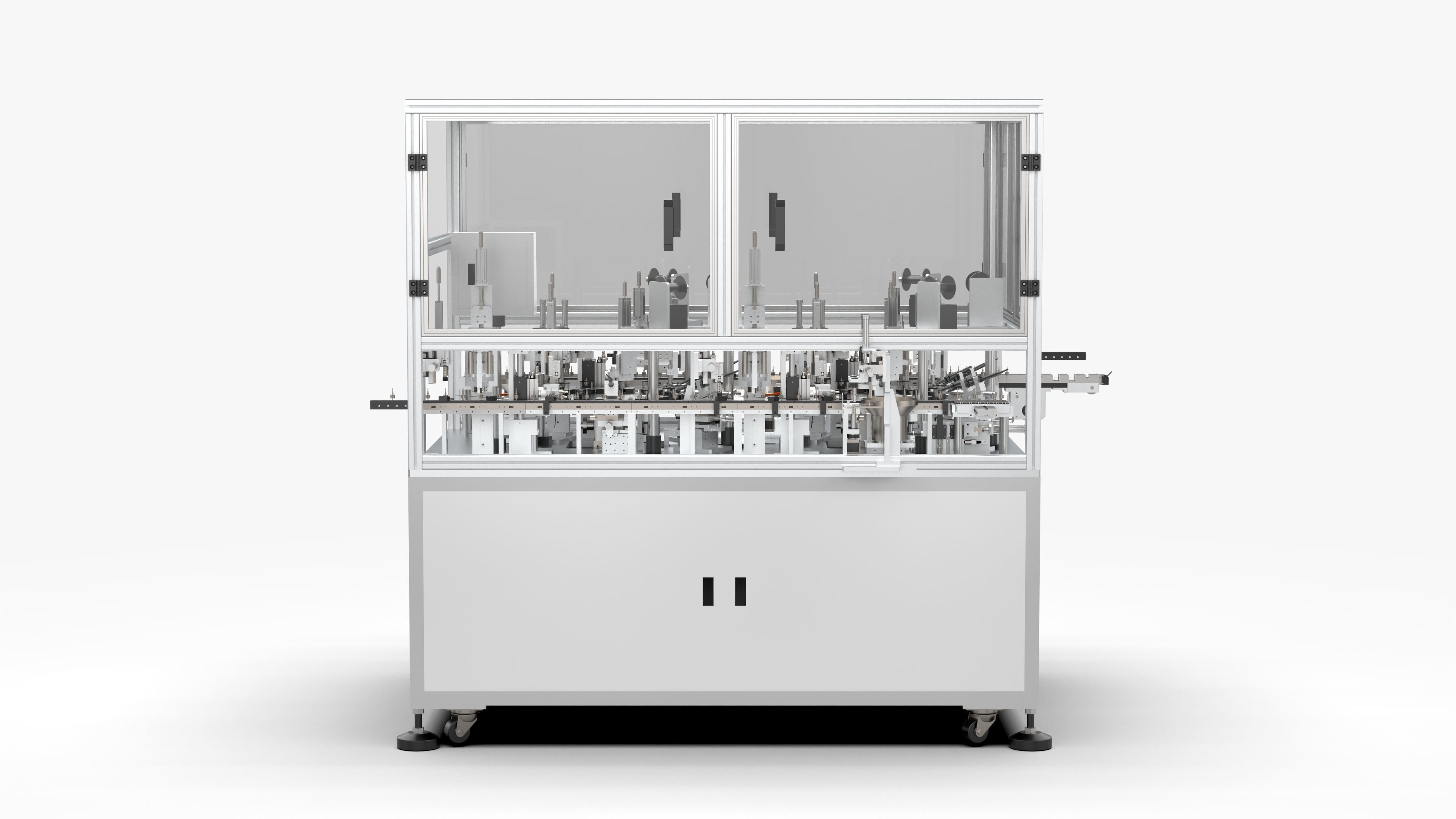 Automatic Pressure Sensitive Ring Machine 3D model_7