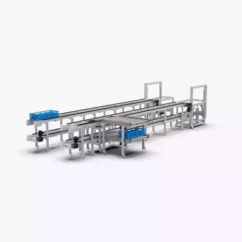 Double Layer Return and Double Speed Chain Assembly Line