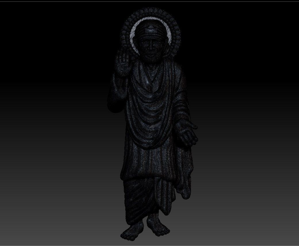 SAIBABA PENDENT 3D print model_8