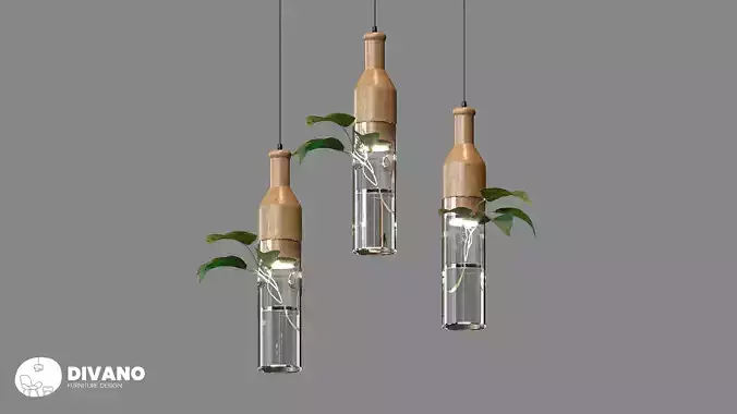 Chandelier Natural Charm Hanging Lamp