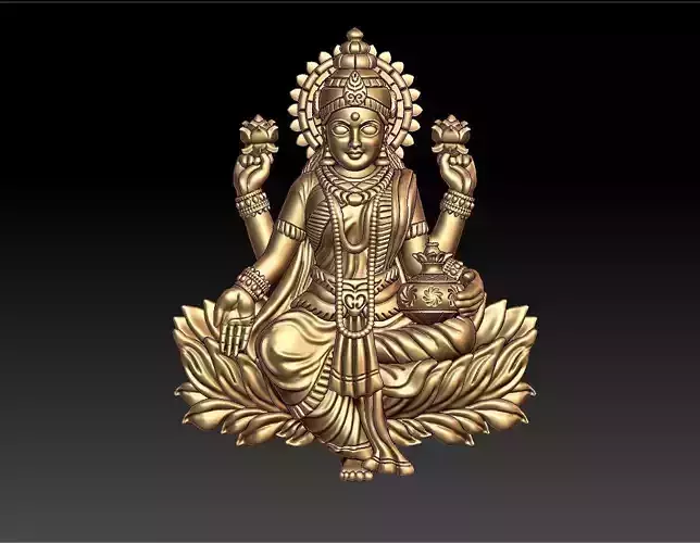 LAKSHMI PENDENT 3D print model