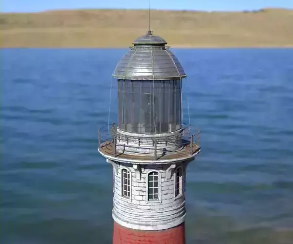 Lighthouse Low-poly 3D model