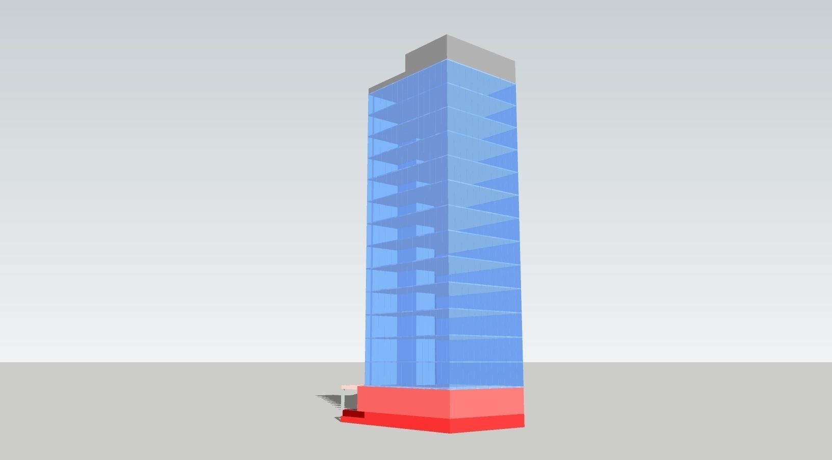 Urban Highrise 3D model_3