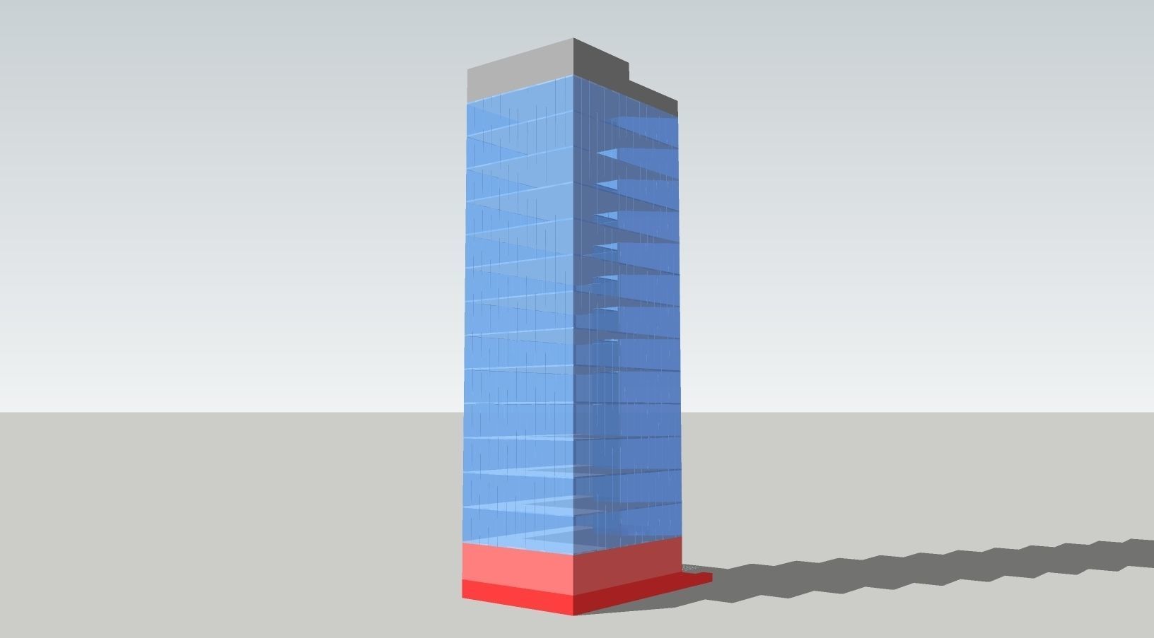 Urban Highrise 3D model_2